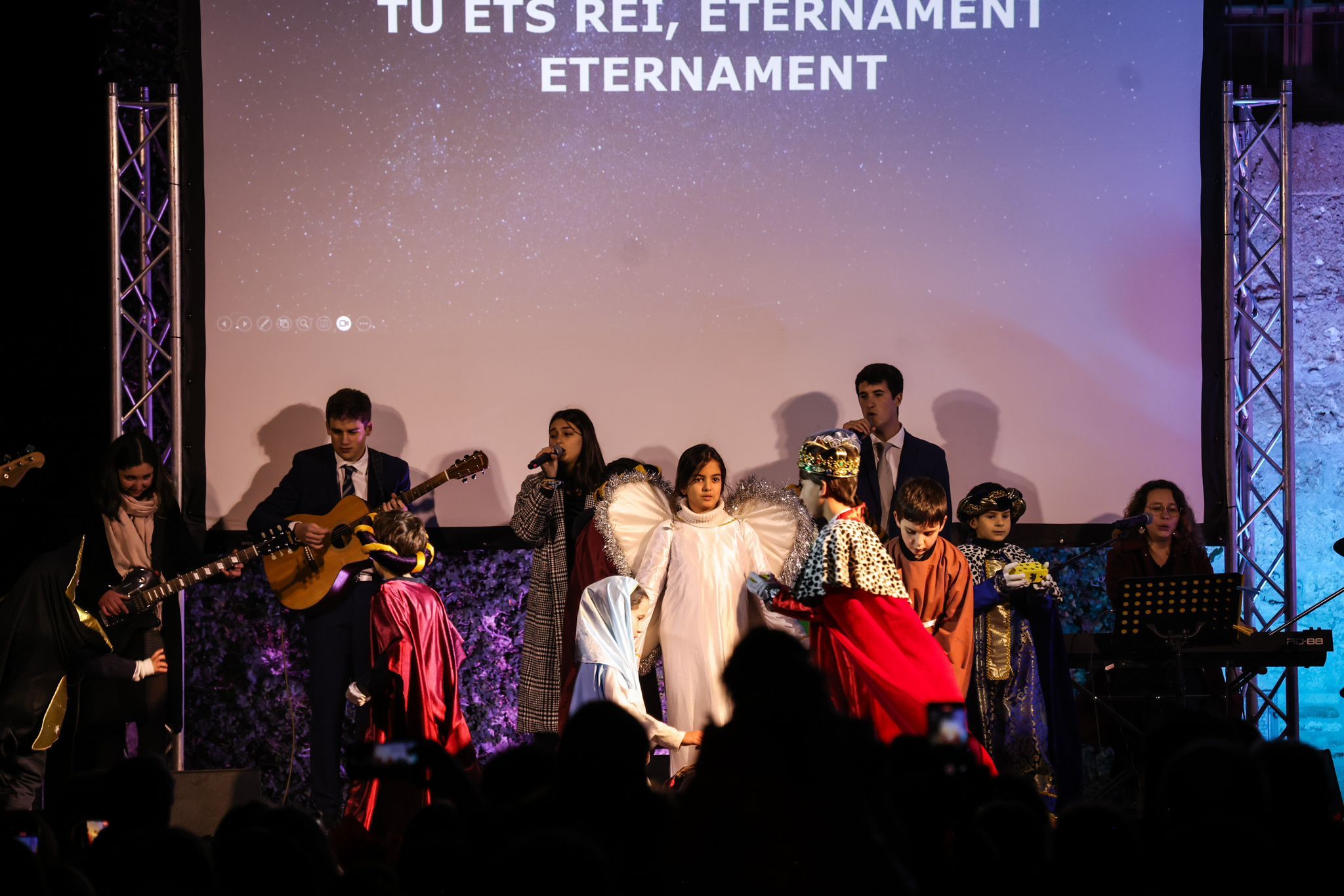Pessebre Vivent de la Parròquia de Sant Pere d'Octavià. FOTO: Ajuntament