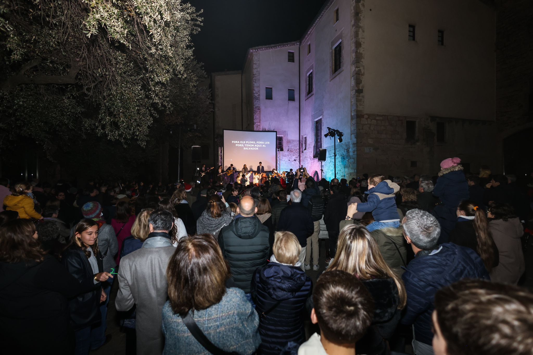 Pessebre Vivent de la Parròquia de Sant Pere d'Octavià. FOTO: Ajuntament