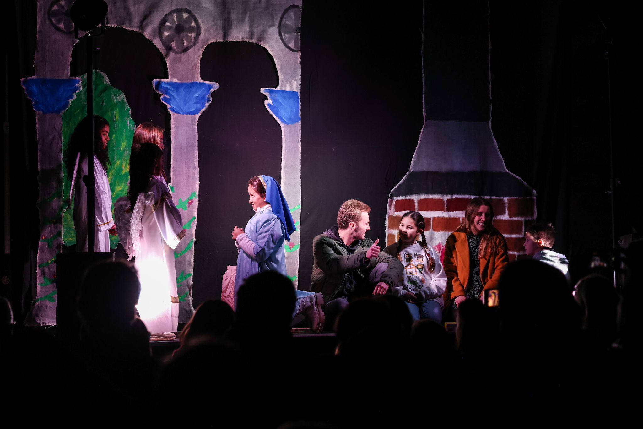 Pessebre Vivent de la Parròquia de Sant Pere d'Octavià. FOTO: Ajuntament