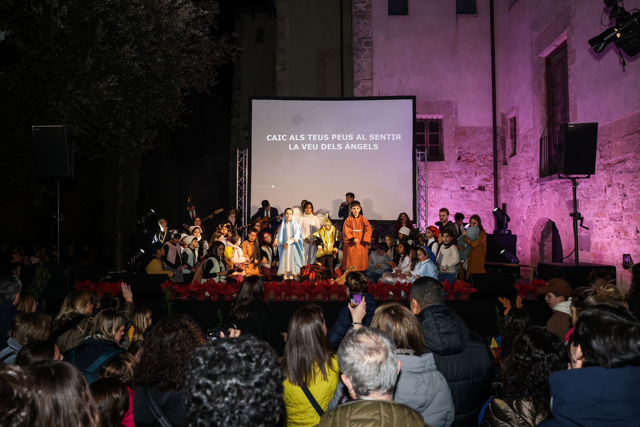 Pessebre Vivent de la Parròquia de Sant Pere d'Octavià. FOTO: Ajuntament