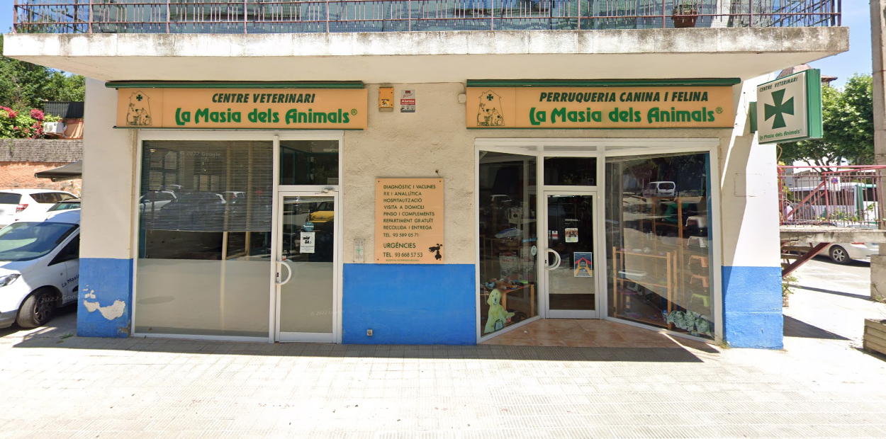 La Clínica Veterinària La Masia dels Animals a Valldoreix. FOTO: Google Maps