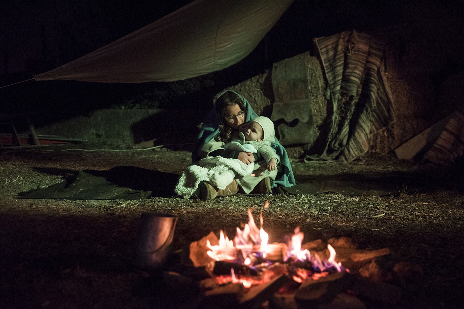 Pessebre vivent de Valldoreix. FOTO: Bernat Millet.