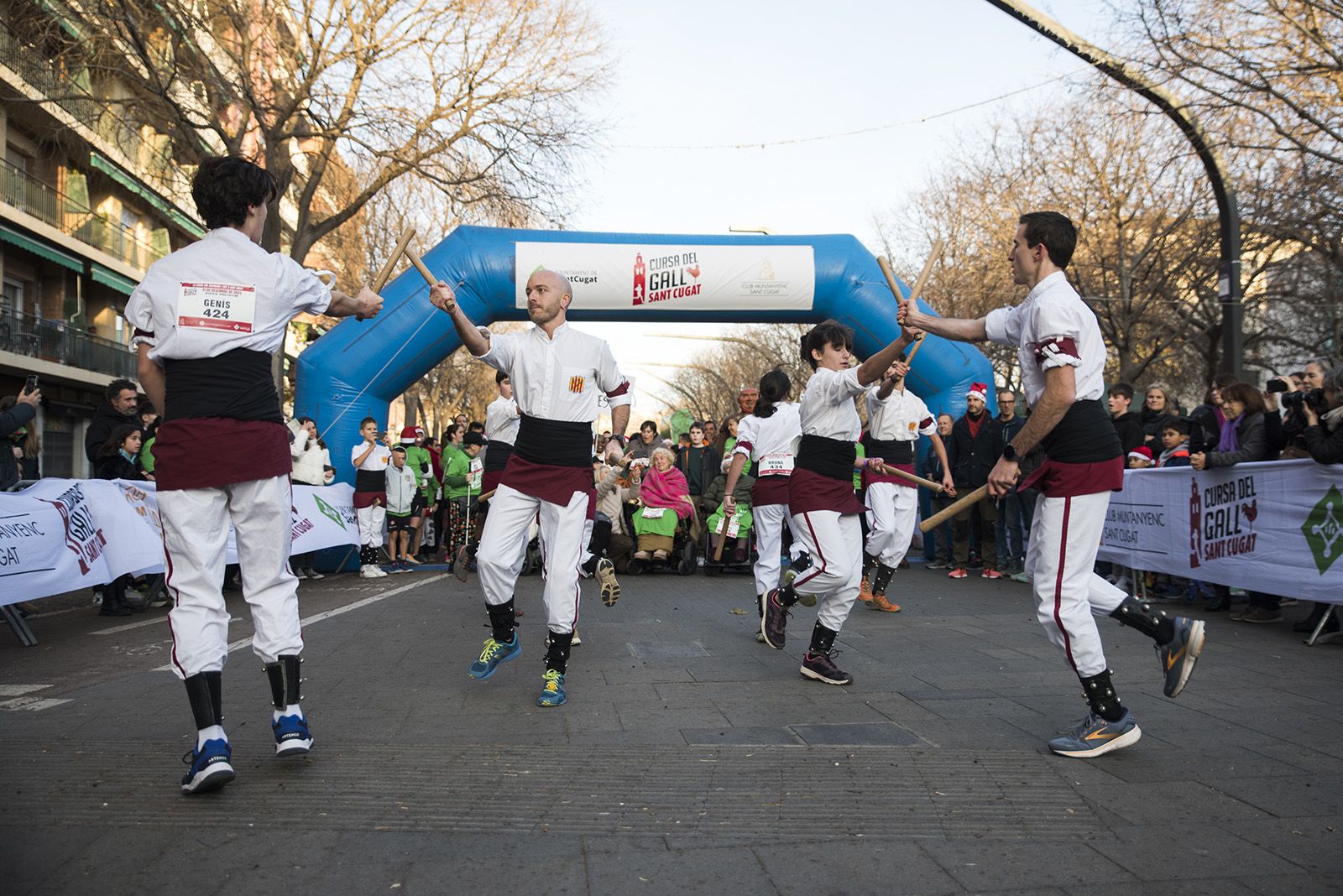 Cursa del Gall Sant Cugat 2023. FOTO: Bernat Millet.