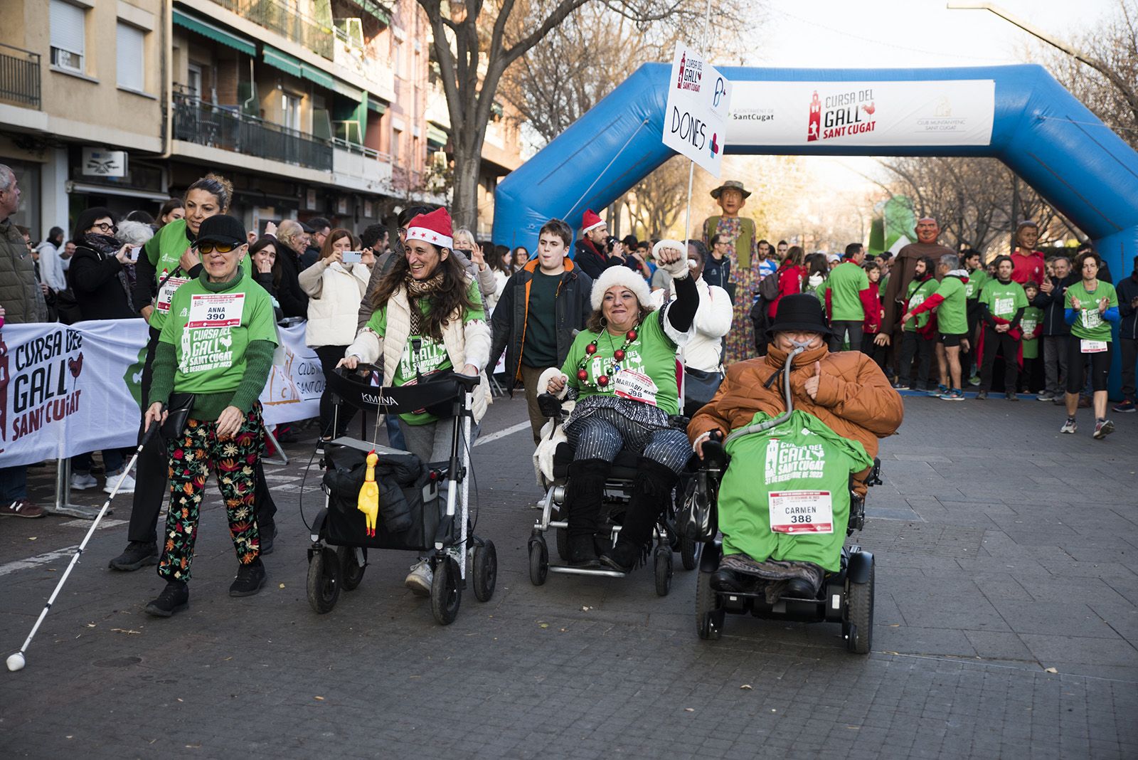 Cursa del Gall Sant Cugat 2023. FOTO: Bernat Millet.