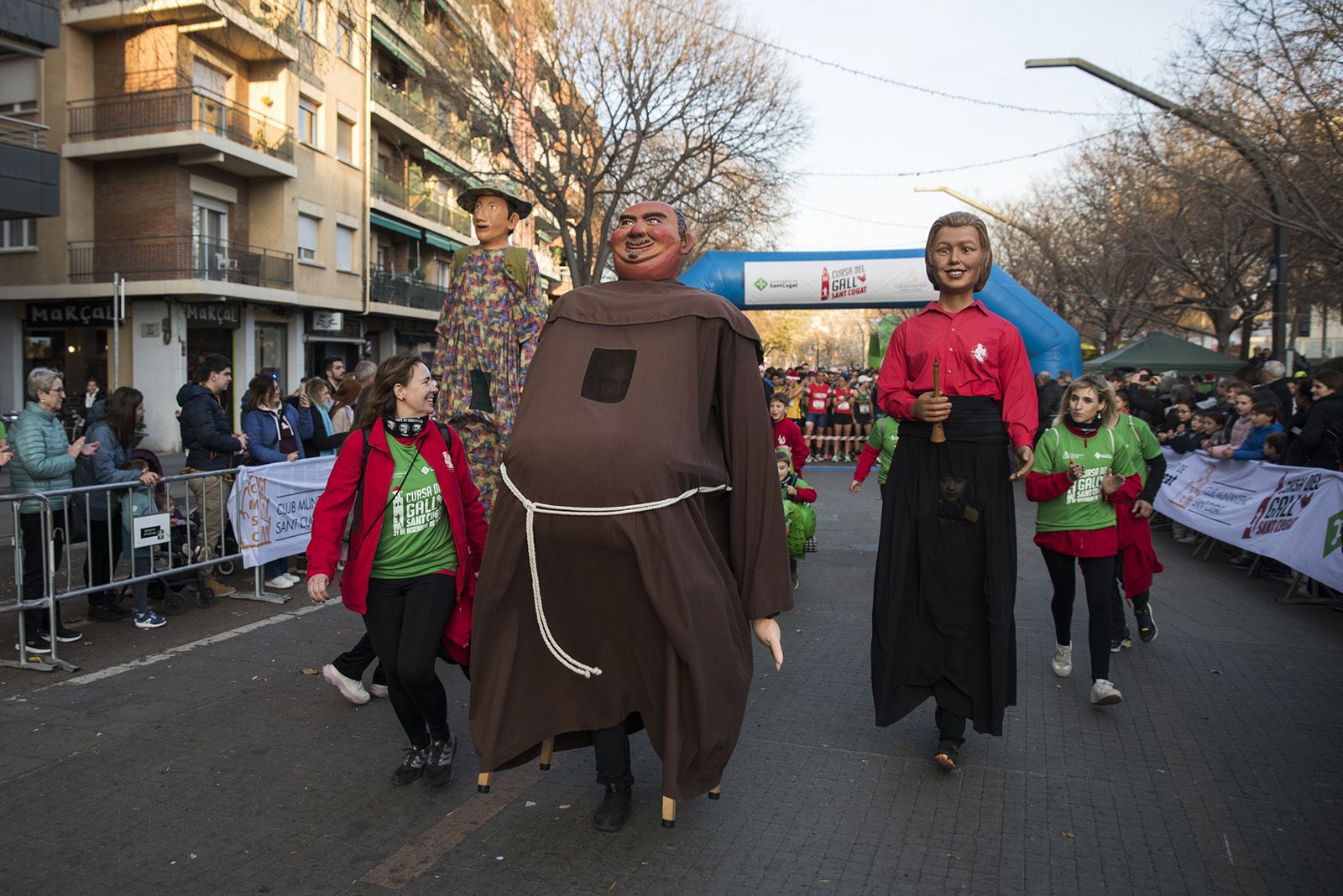 Cursa del Gall Sant Cugat 2023. FOTO: Bernat Millet.