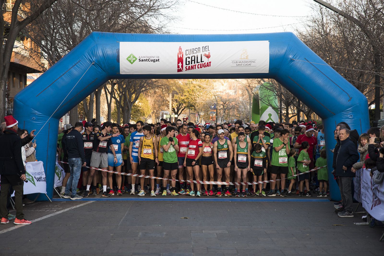 Cursa del Gall Sant Cugat 2023. FOTO: Bernat Millet.