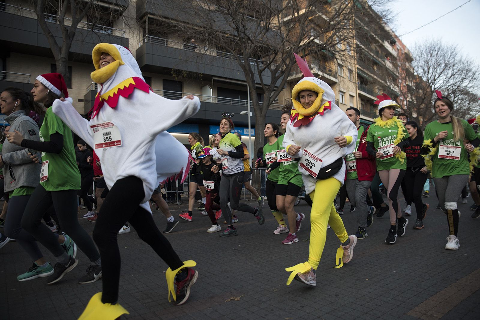 Cursa del Gall Sant Cugat 2023. FOTO: Bernat Millet.