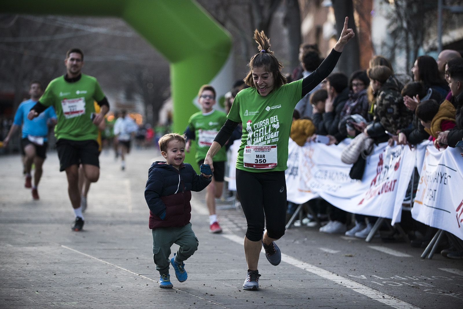 Cursa del Gall Sant Cugat 2023. FOTO: Bernat Millet.