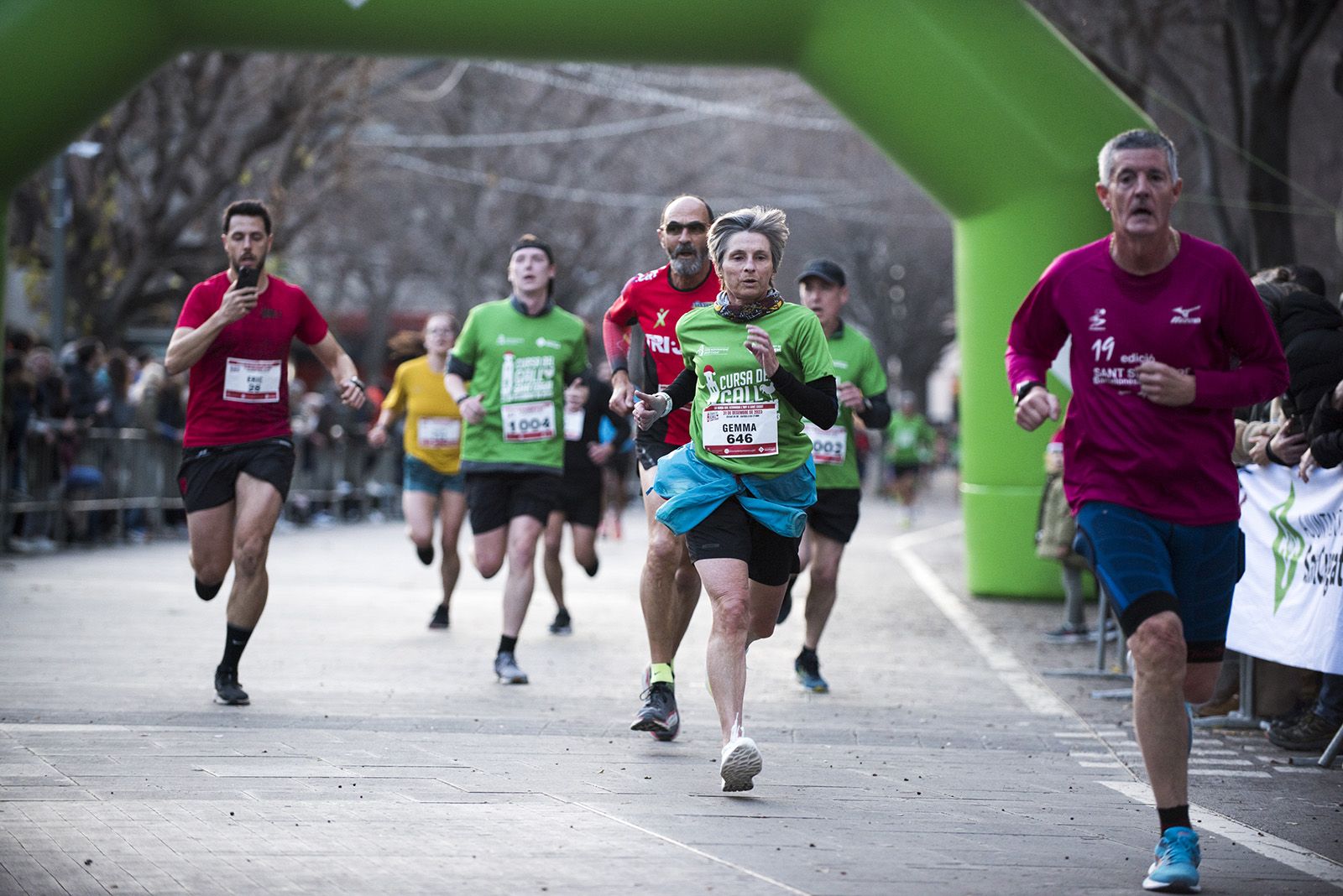 Cursa del Gall Sant Cugat 2023. FOTO: Bernat Millet.