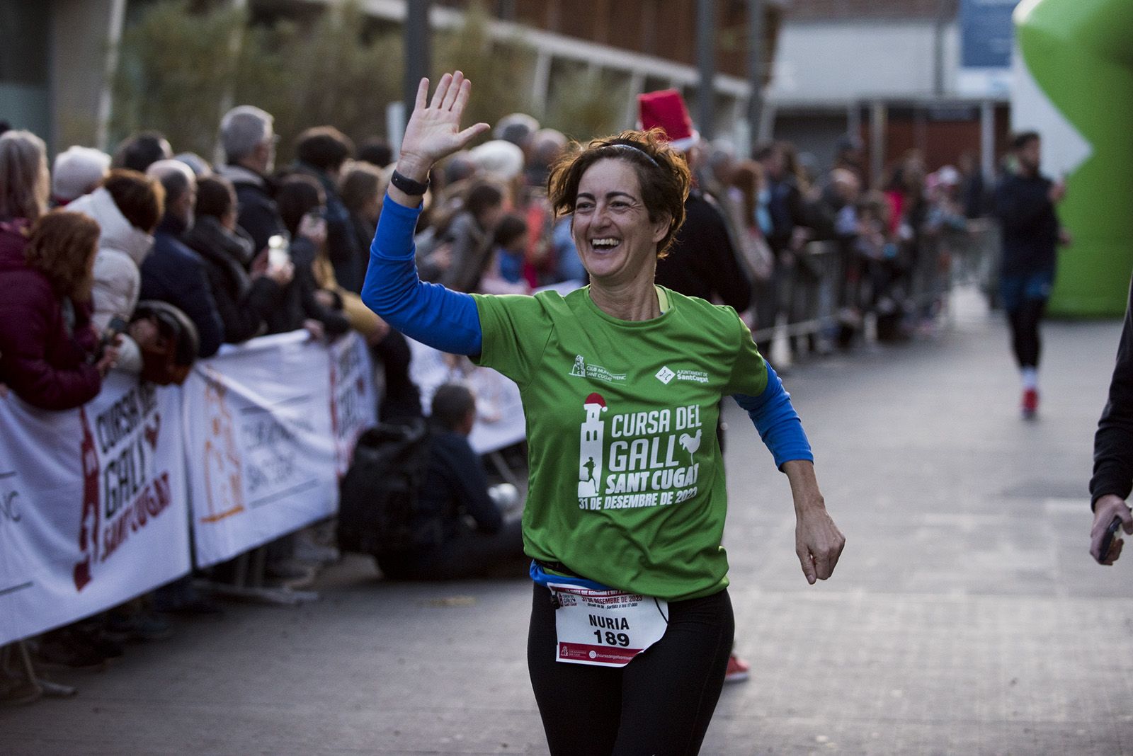 Cursa del Gall Sant Cugat 2023. FOTO: Bernat Millet.