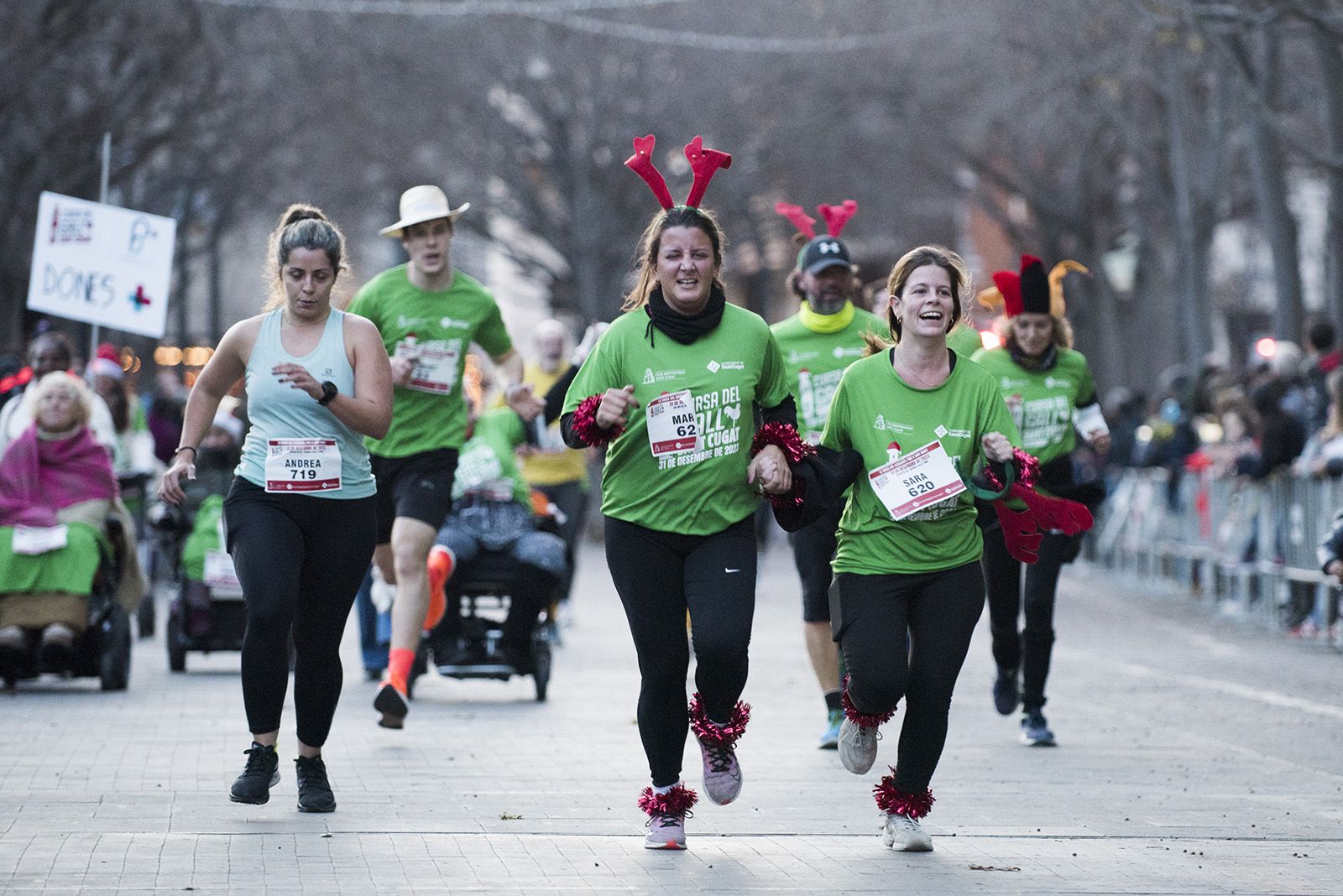 Cursa del Gall Sant Cugat 2023. FOTO: Bernat Millet.