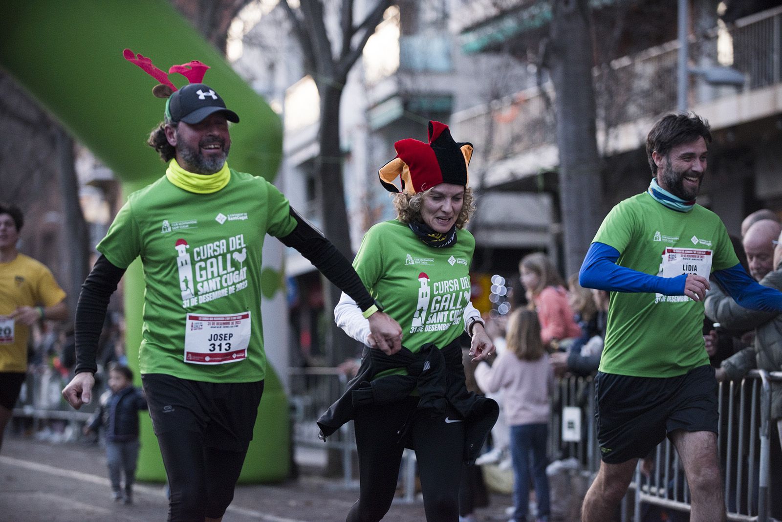 Cursa del Gall Sant Cugat 2023. FOTO: Bernat Millet.
