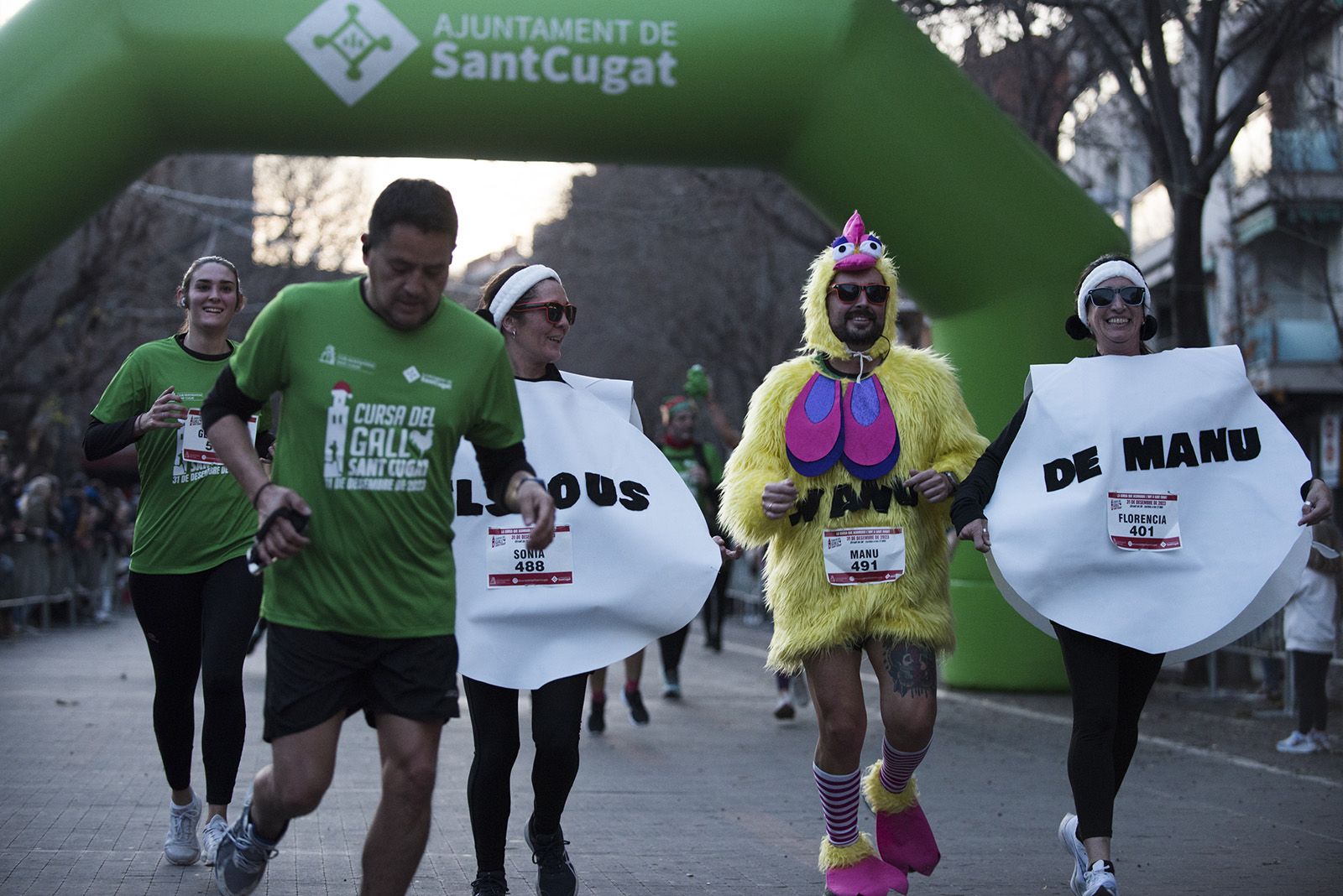 Cursa del Gall Sant Cugat 2023. FOTO: Bernat Millet.