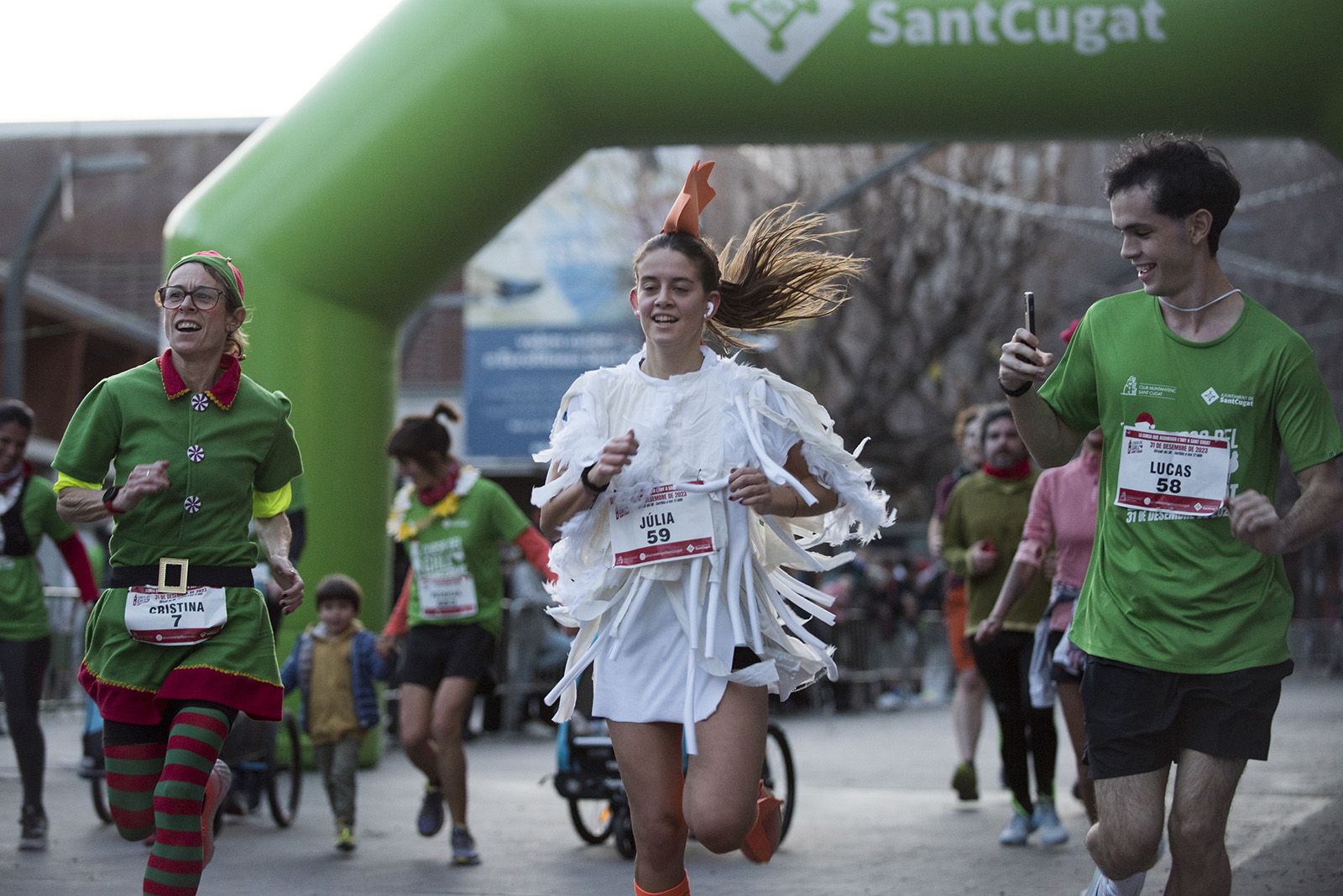 Cursa del Gall Sant Cugat 2023. FOTO: Bernat Millet.