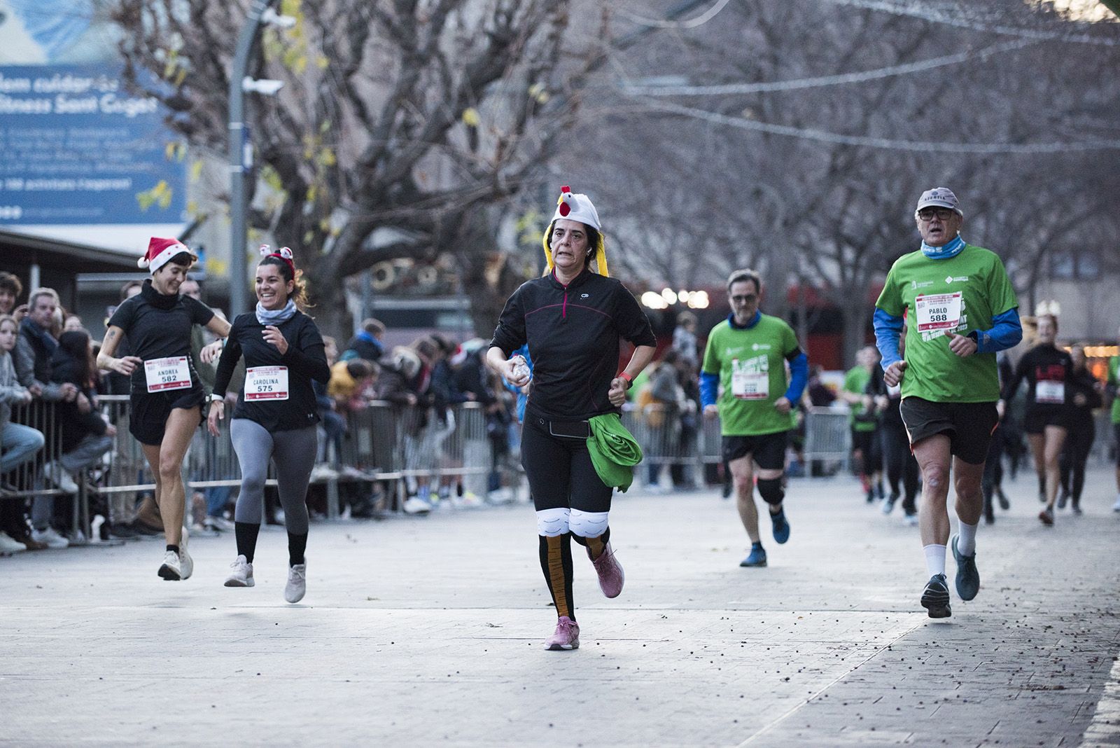 Cursa del Gall Sant Cugat 2023. FOTO: Bernat Millet.