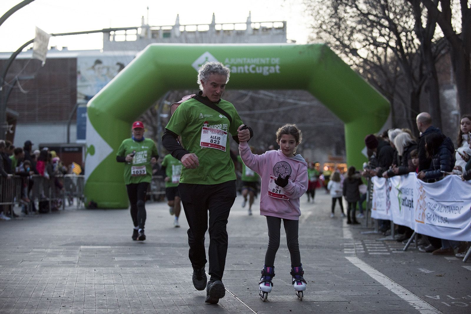 Cursa del Gall Sant Cugat 2023. FOTO: Bernat Millet.