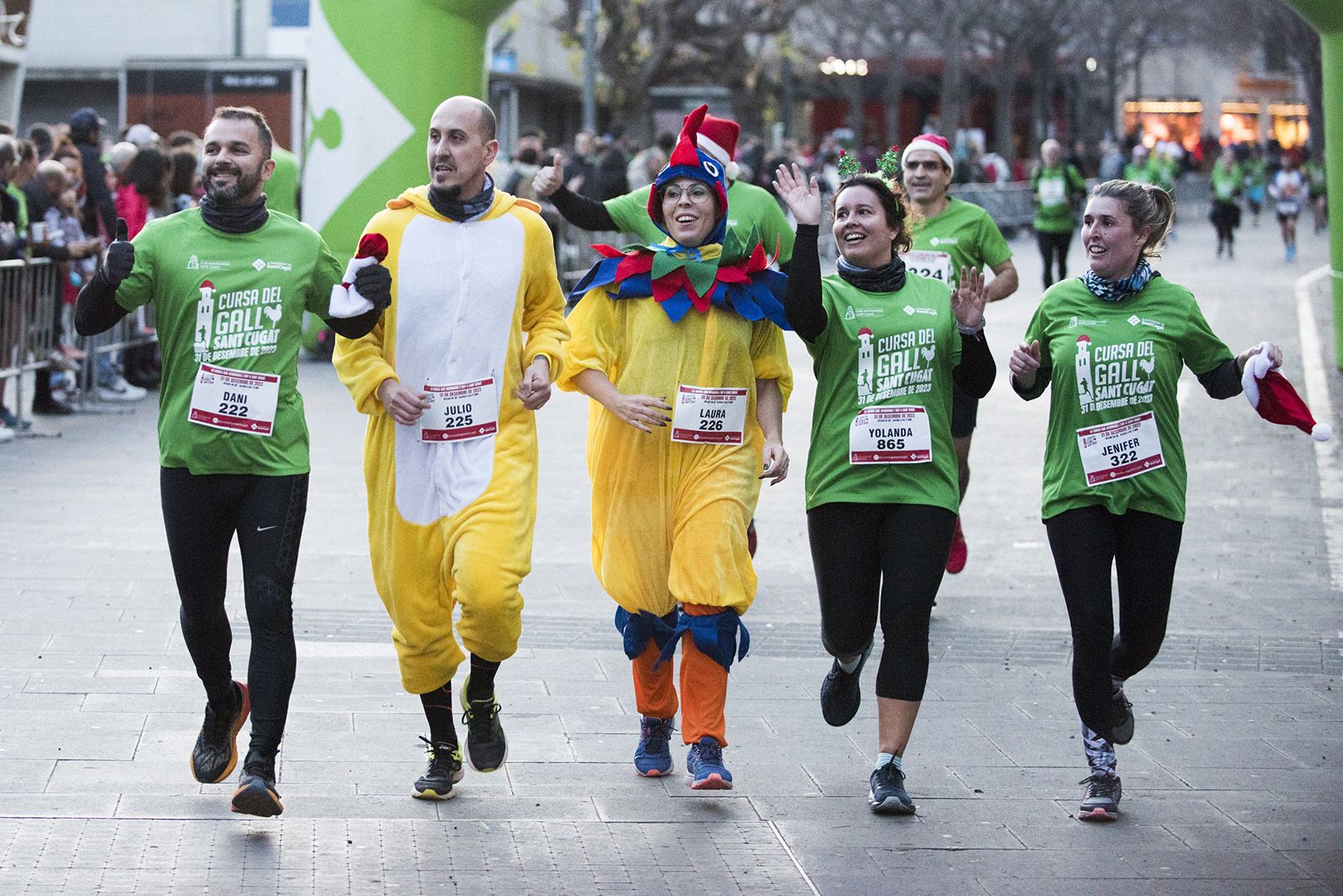 Cursa del Gall Sant Cugat 2023. FOTO: Bernat Millet.