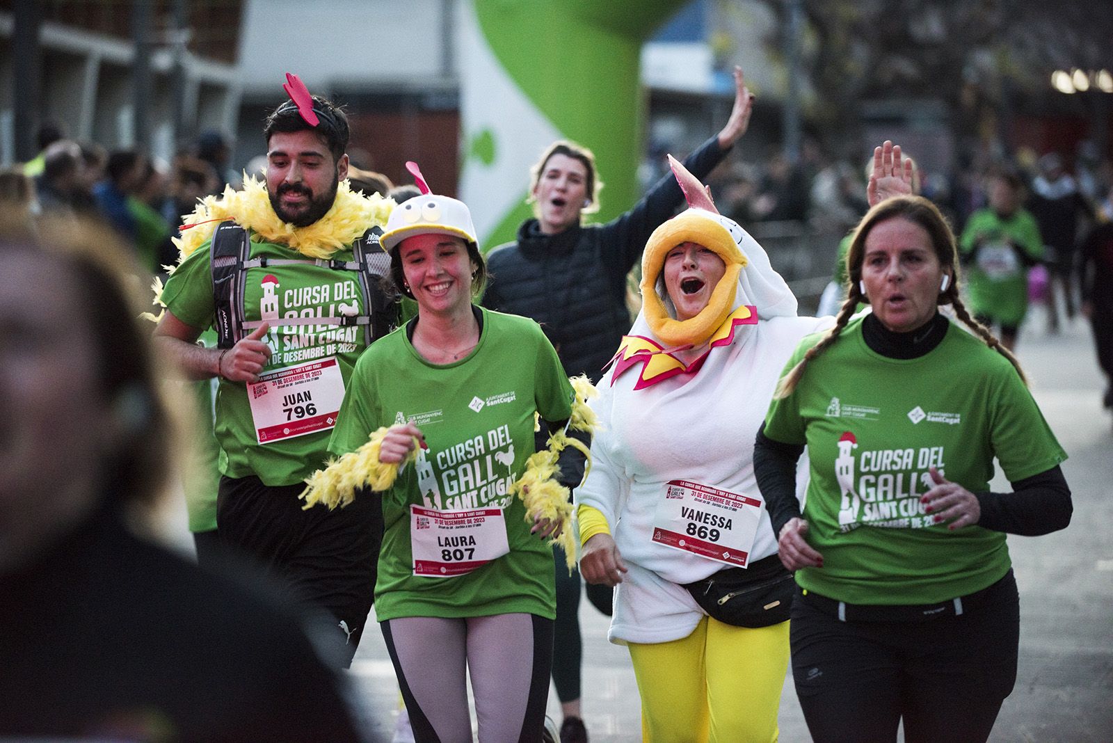 Cursa del Gall Sant Cugat 2023. FOTO: Bernat Millet.