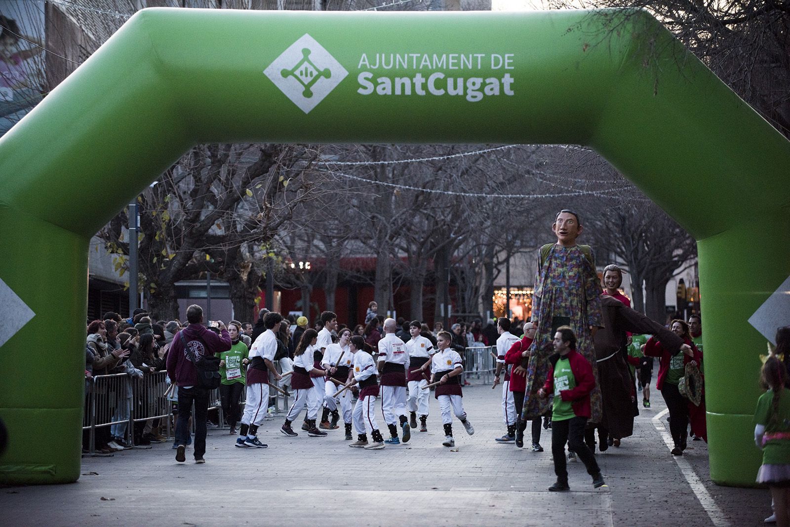Cursa del Gall Sant Cugat 2023. FOTO: Bernat Millet.