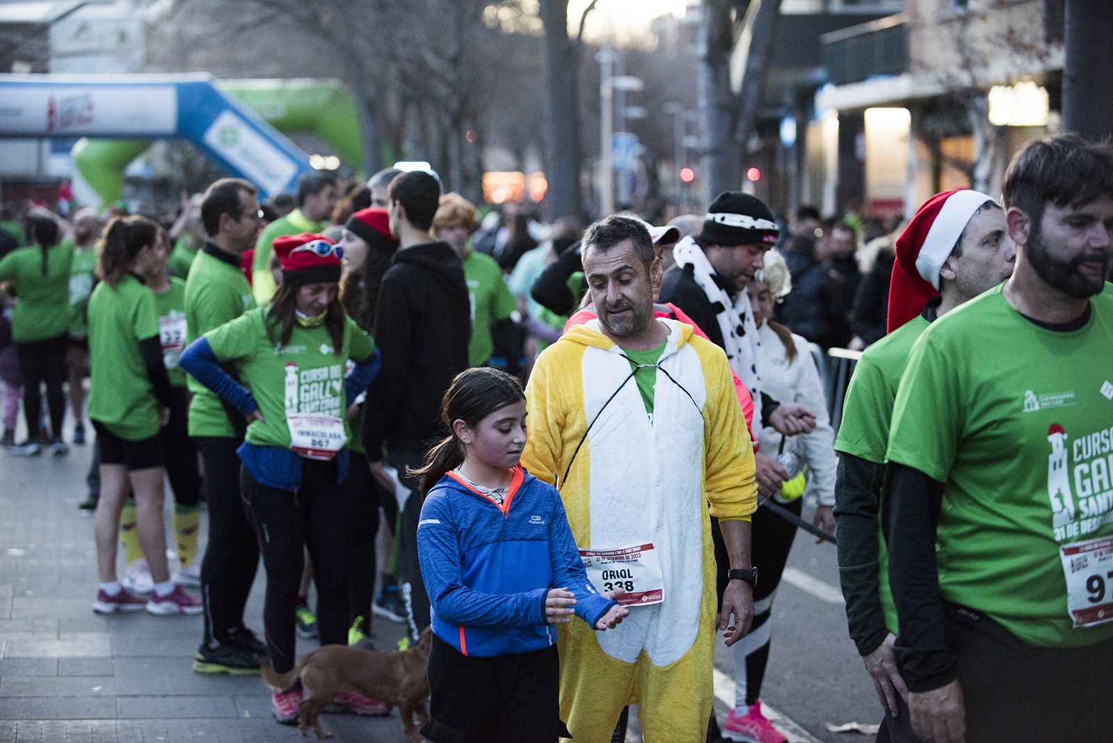 Cursa del Gall Sant Cugat 2023. FOTO: Bernat Millet.