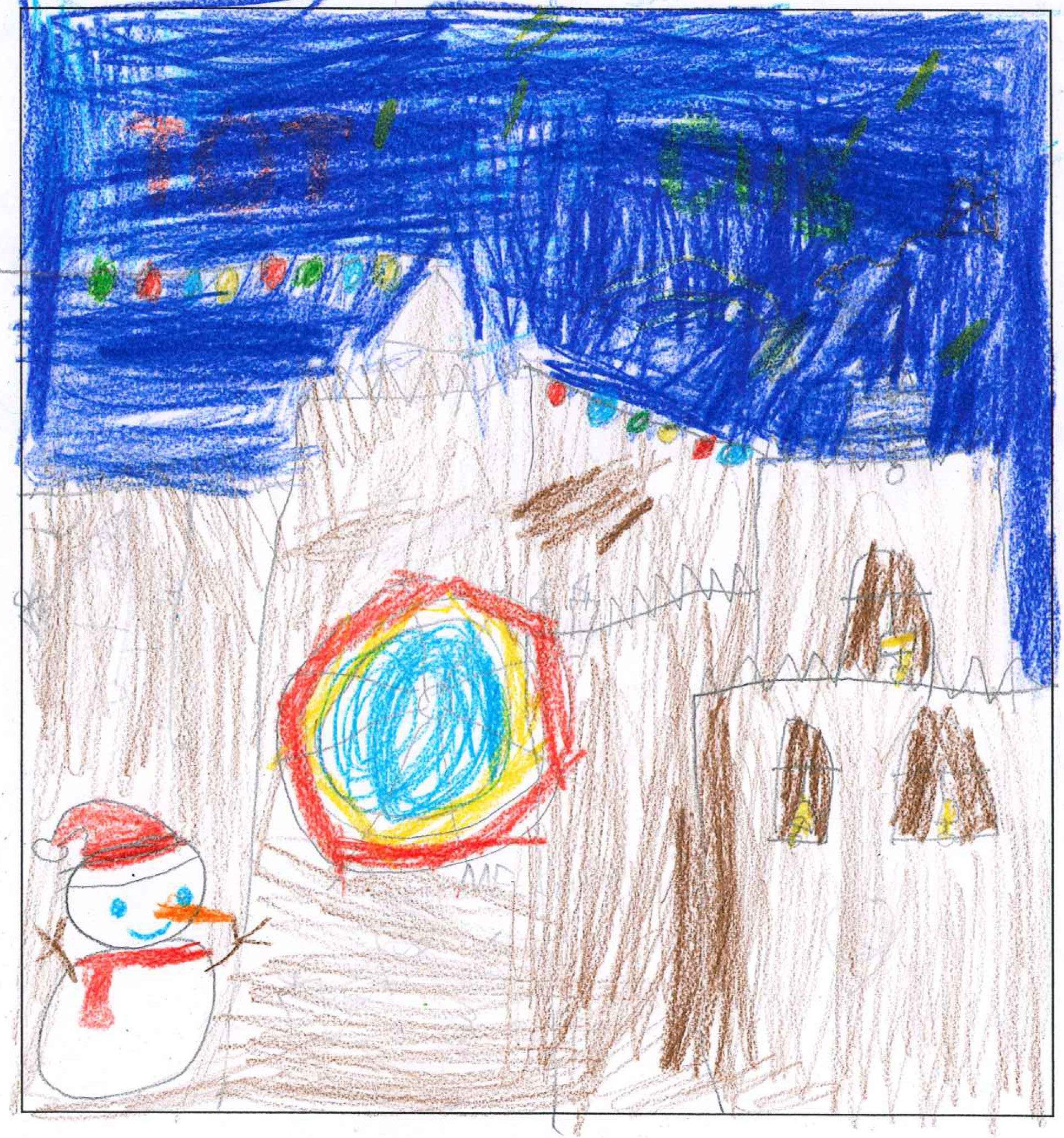 Postal de l'escola Avenç del concurs del TOT Sant Cugat 