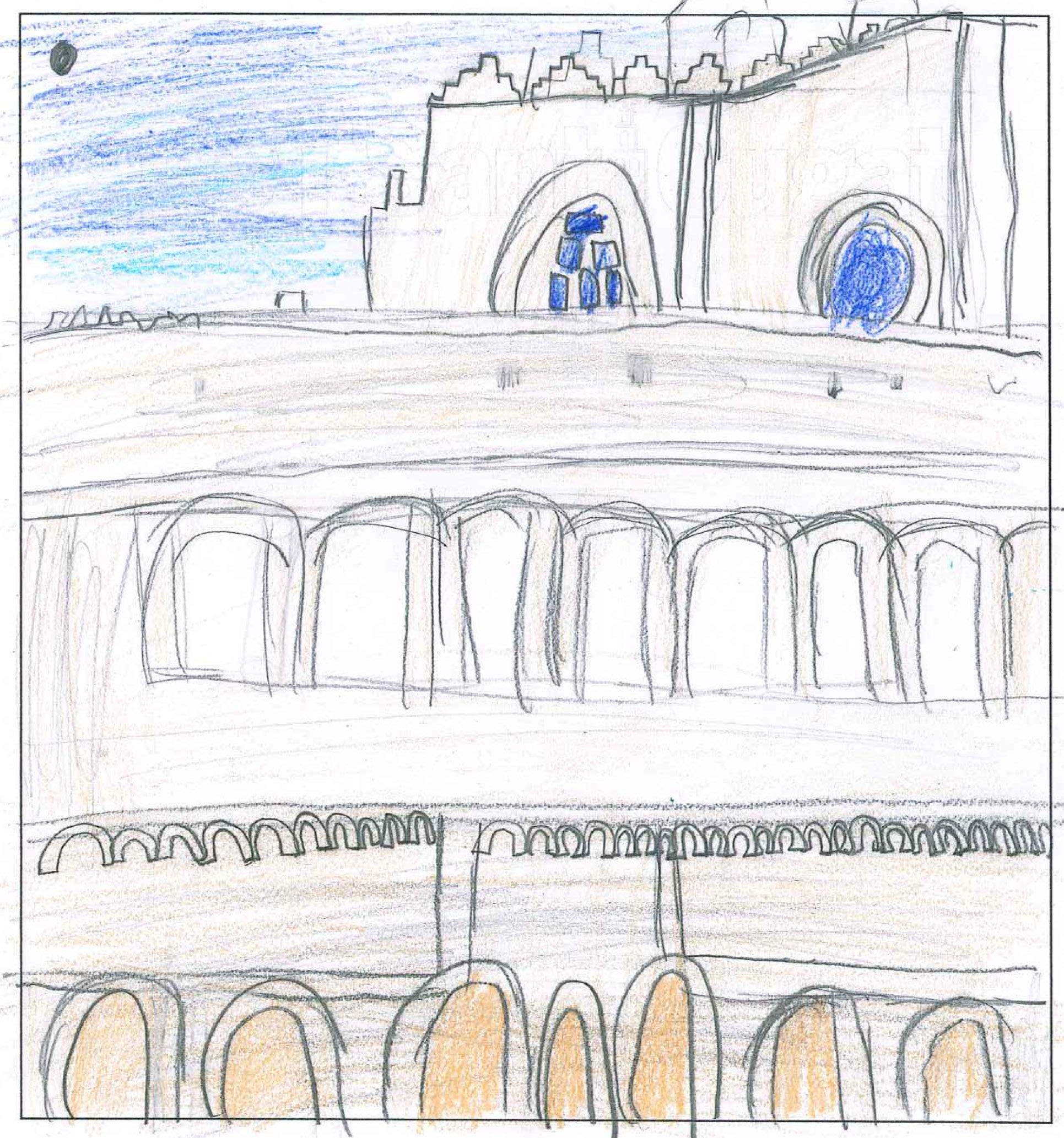 Postal de l'escola Avenç del concurs del TOT Sant Cugat 