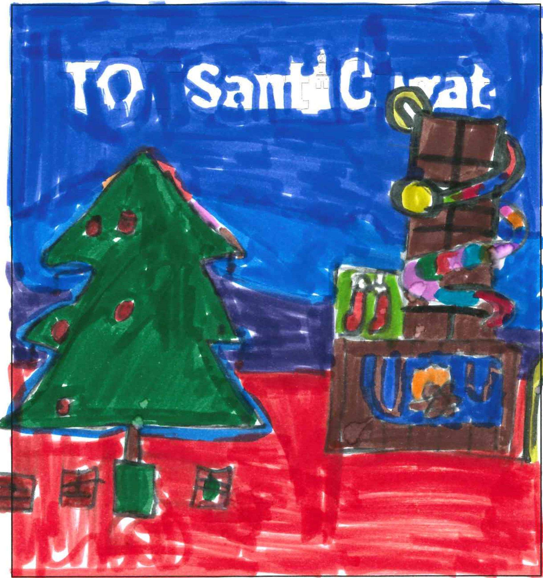 Postal de l'escola Pi d'en Xandri del concurs del TOT Sant Cugat 