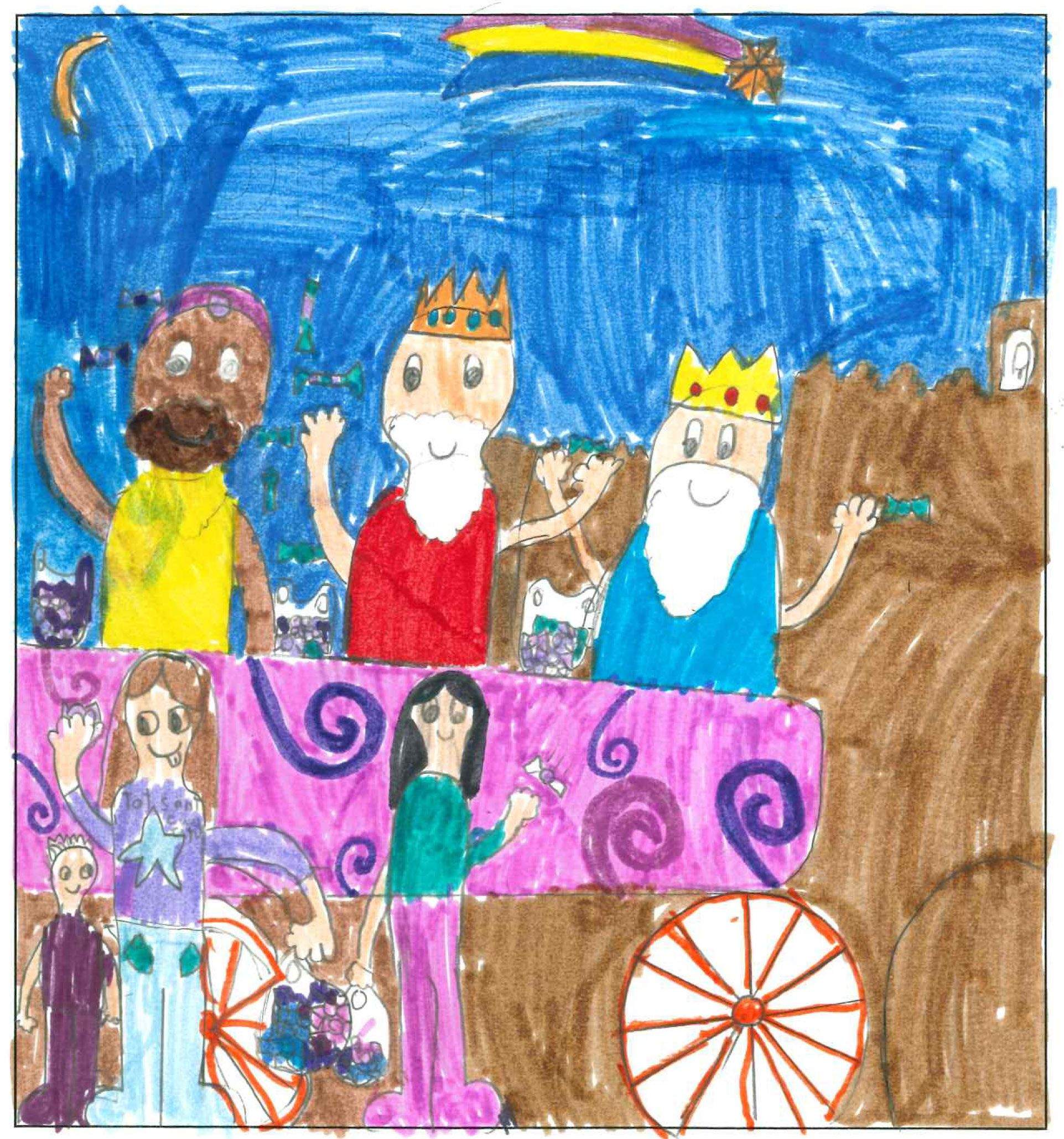 Postal de l'escola Santa Isabel del concurs del TOT Sant Cugat