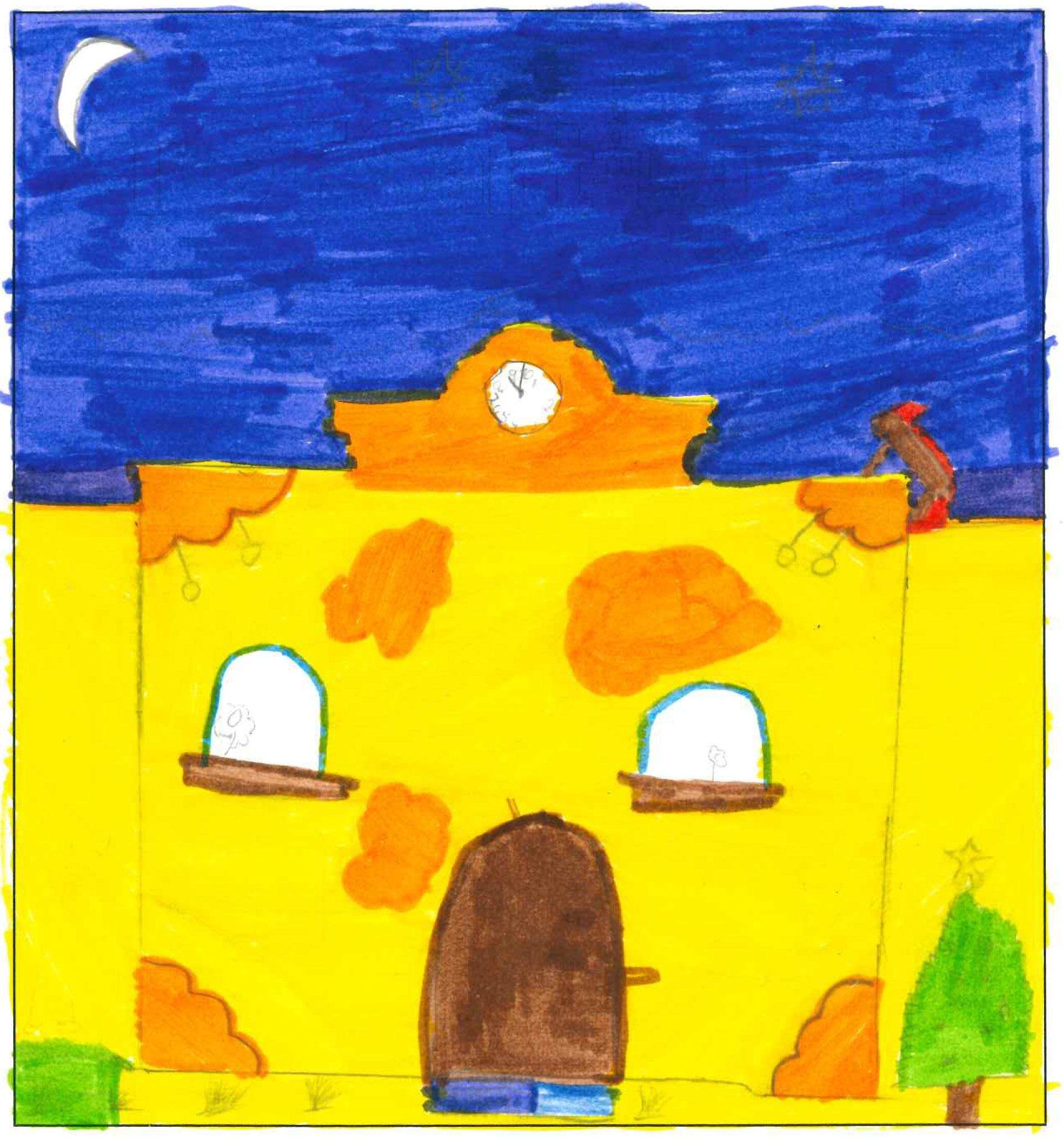 Postal de l'escola Santa Isabel del concurs del TOT Sant Cugat