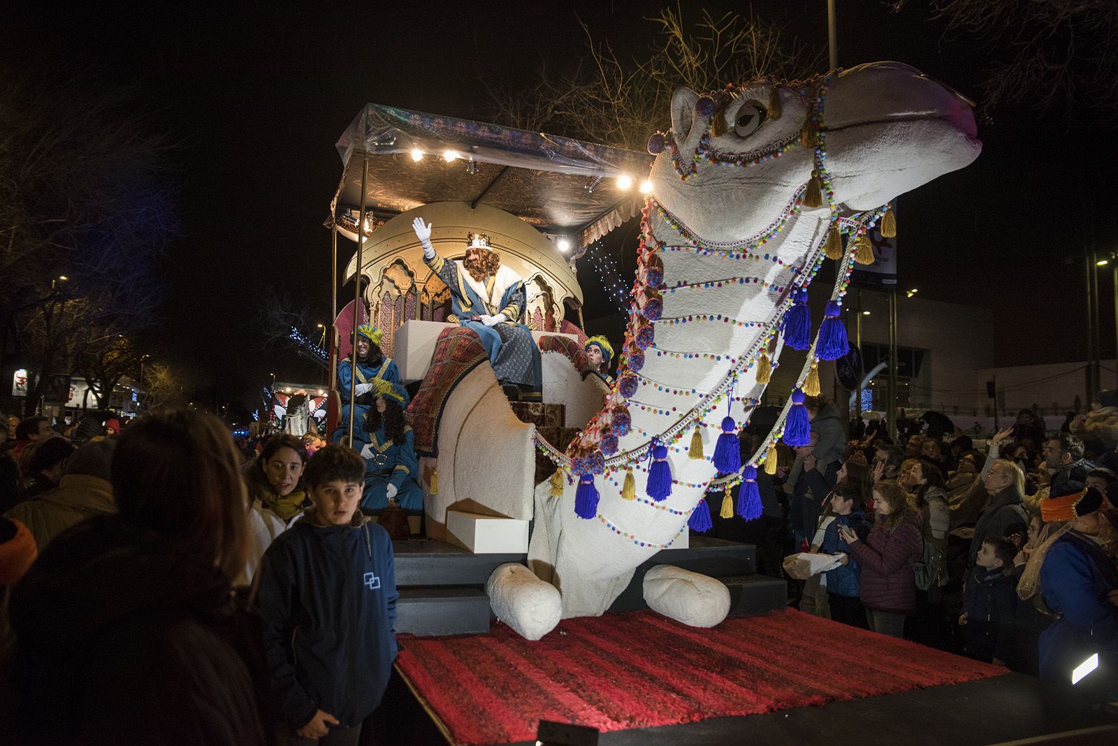 Cavalcada de Reis de Sant Cugat 2024. FOTO: Bernat Millet.