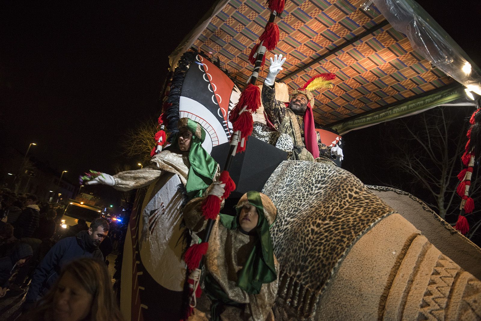 Cavalcada de Reis de Sant Cugat 2024. FOTO: Bernat Millet.