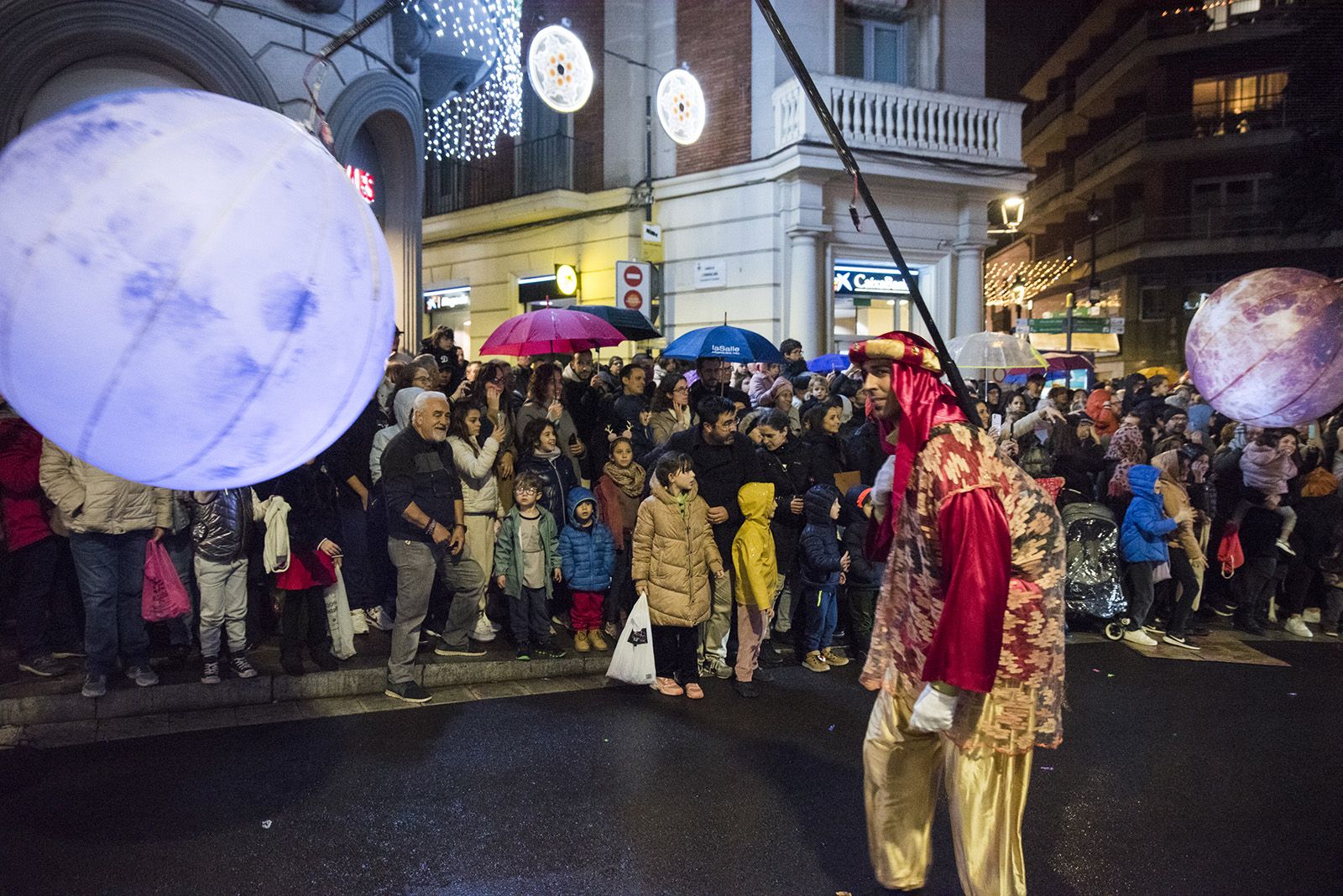 Cavalcada de Reis de Sant Cugat 2024. FOTO: Bernat Millet.