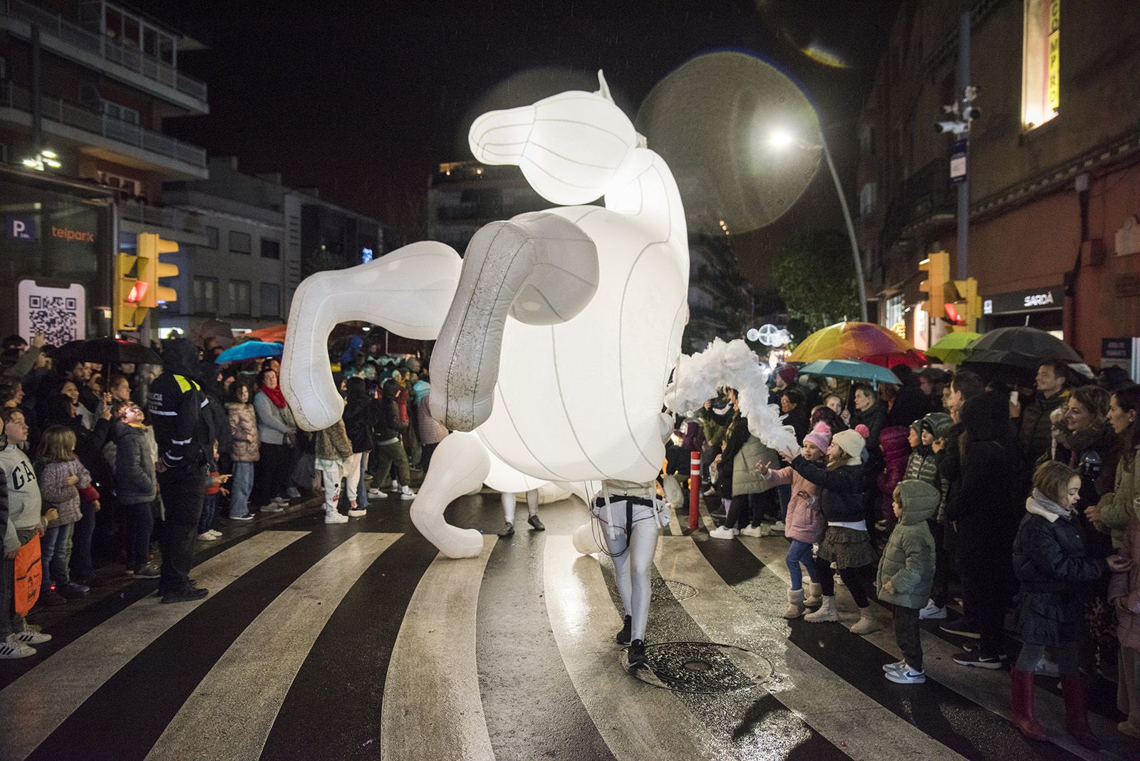 Cavalcada de Reis de Sant Cugat 2024. FOTO: Bernat Millet.