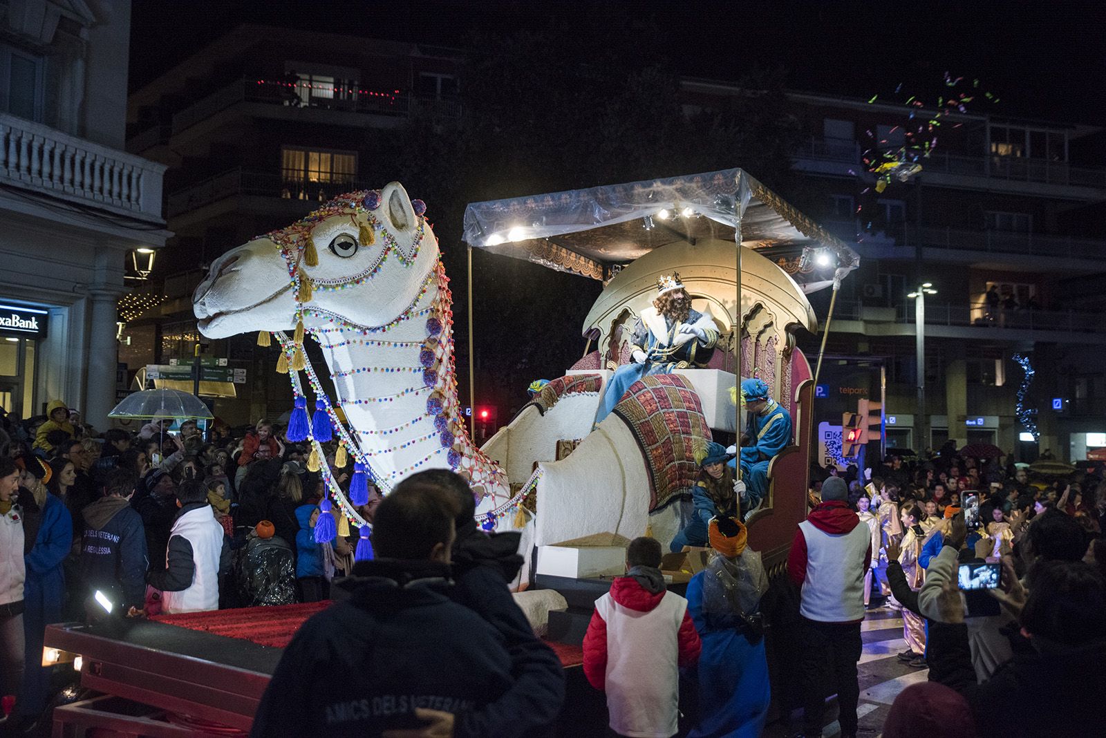 Cavalcada de Reis de Sant Cugat 2024. FOTO: Bernat Millet.