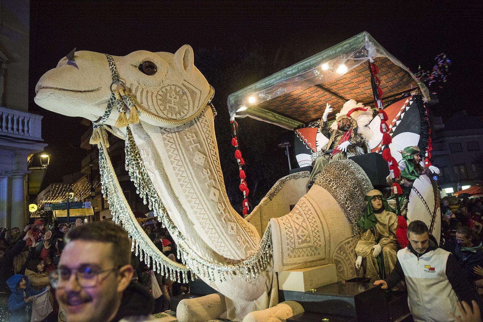 Cavalcada de Reis de Sant Cugat 2024. FOTO: Bernat Millet.