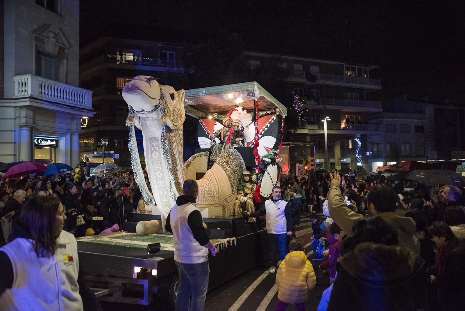 Cavalcada de Reis de Sant Cugat 2024. FOTO: Bernat Millet.