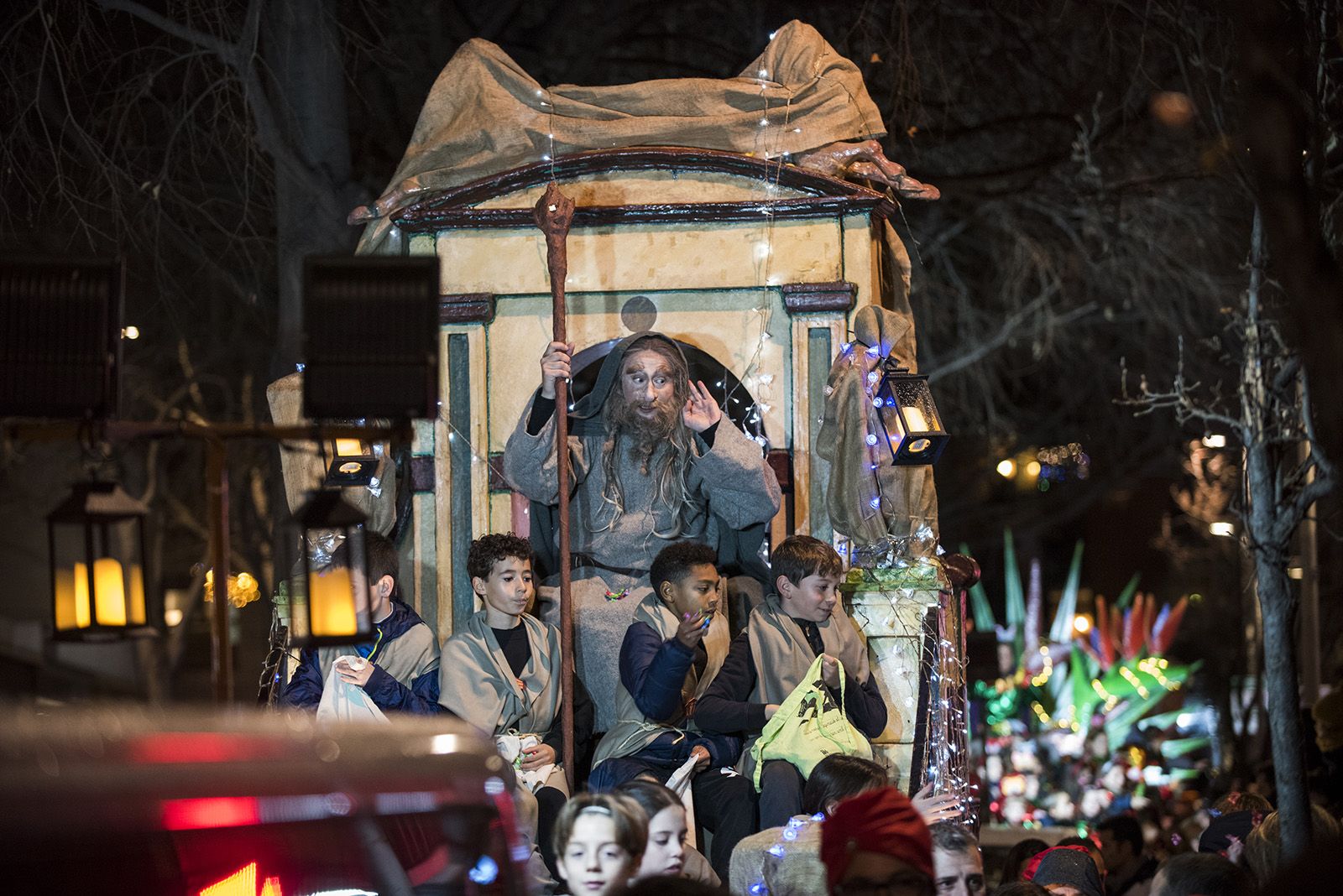 Cavalcada de Reis de Sant Cugat 2024. FOTO: Bernat Millet.