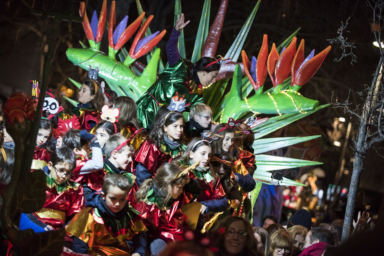 Cavalcada de Reis de Sant Cugat 2024. FOTO: Bernat Millet.