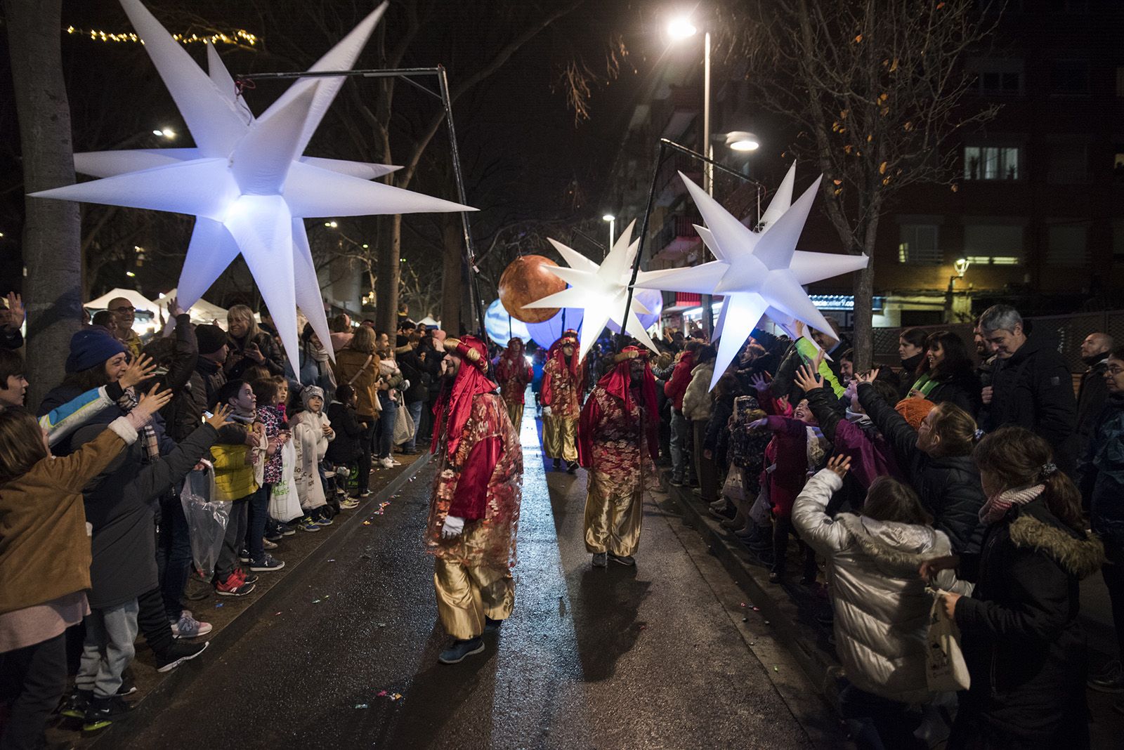 Cavalcada de Reis de Sant Cugat 2024. FOTO: Bernat Millet.
