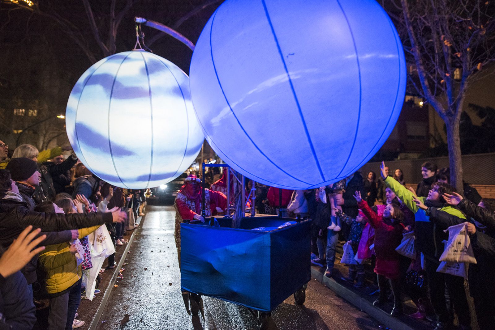 Cavalcada de Reis de Sant Cugat 2024. FOTO: Bernat Millet.