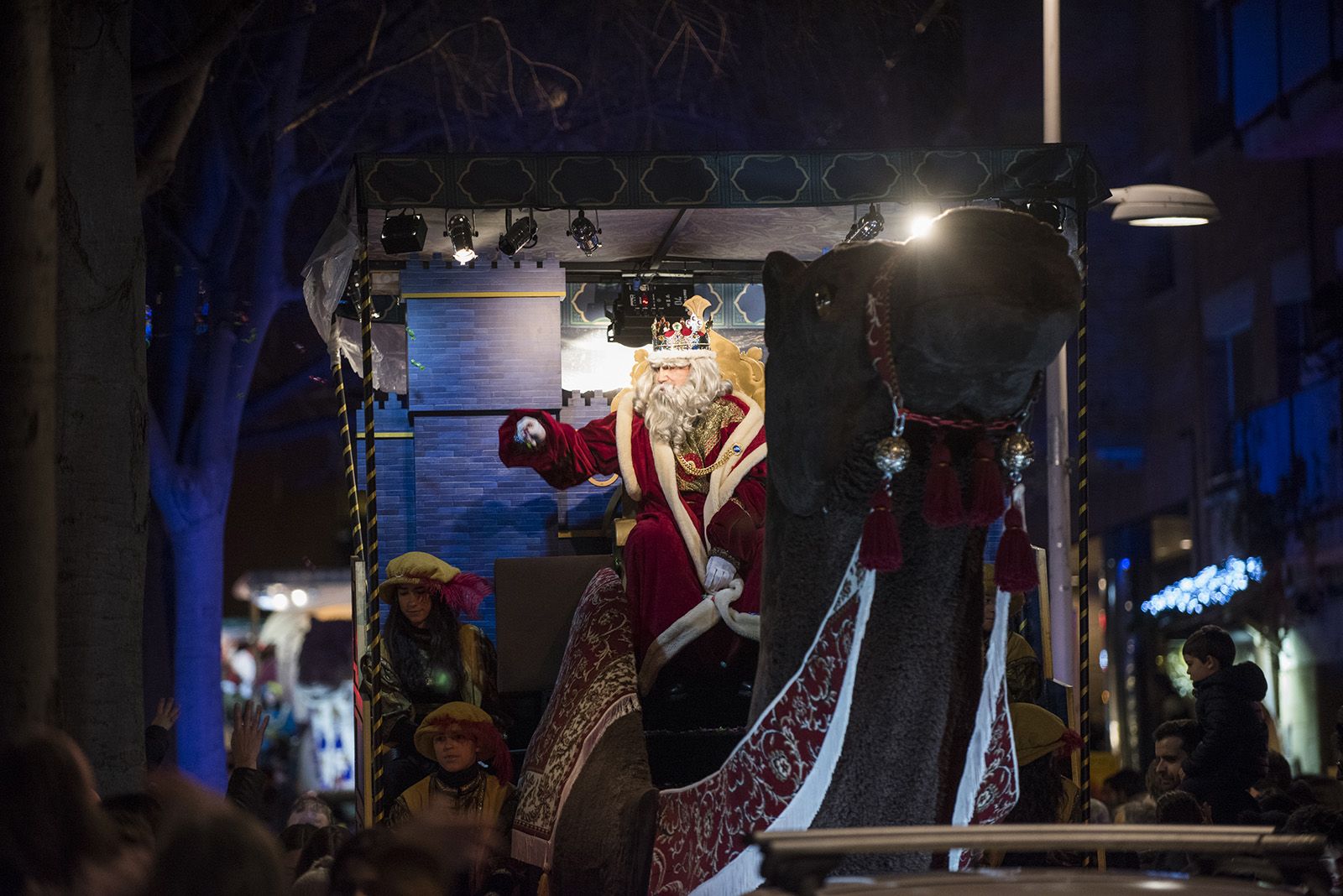 Cavalcada de Reis de Sant Cugat 2024. FOTO: Bernat Millet.