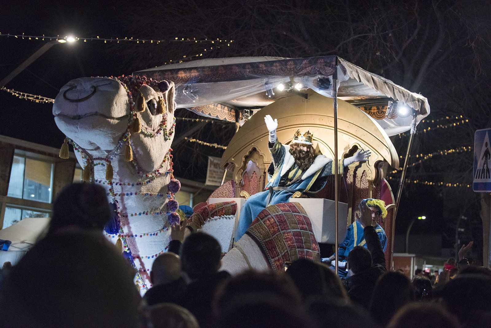 Cavalcada de Reis de Sant Cugat 2024. FOTO: Bernat Millet.