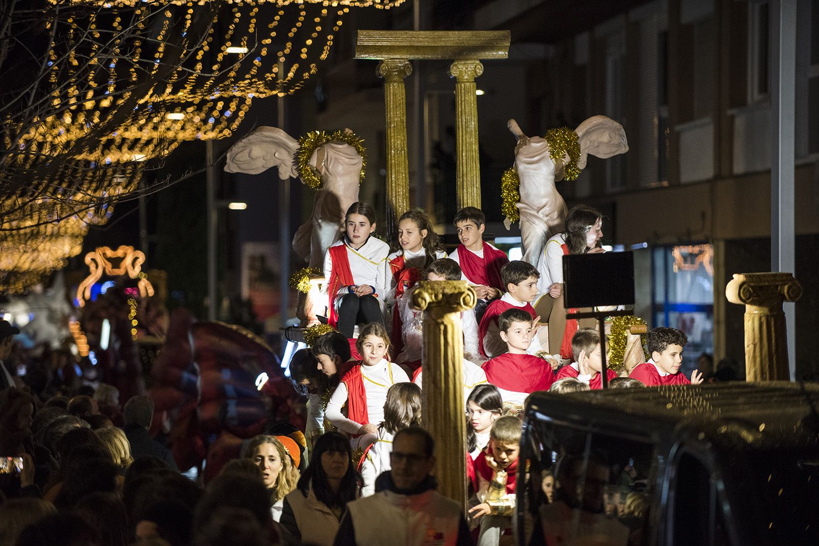 Cavalcada de Reis de Sant Cugat 2024. FOTO: Bernat Millet.