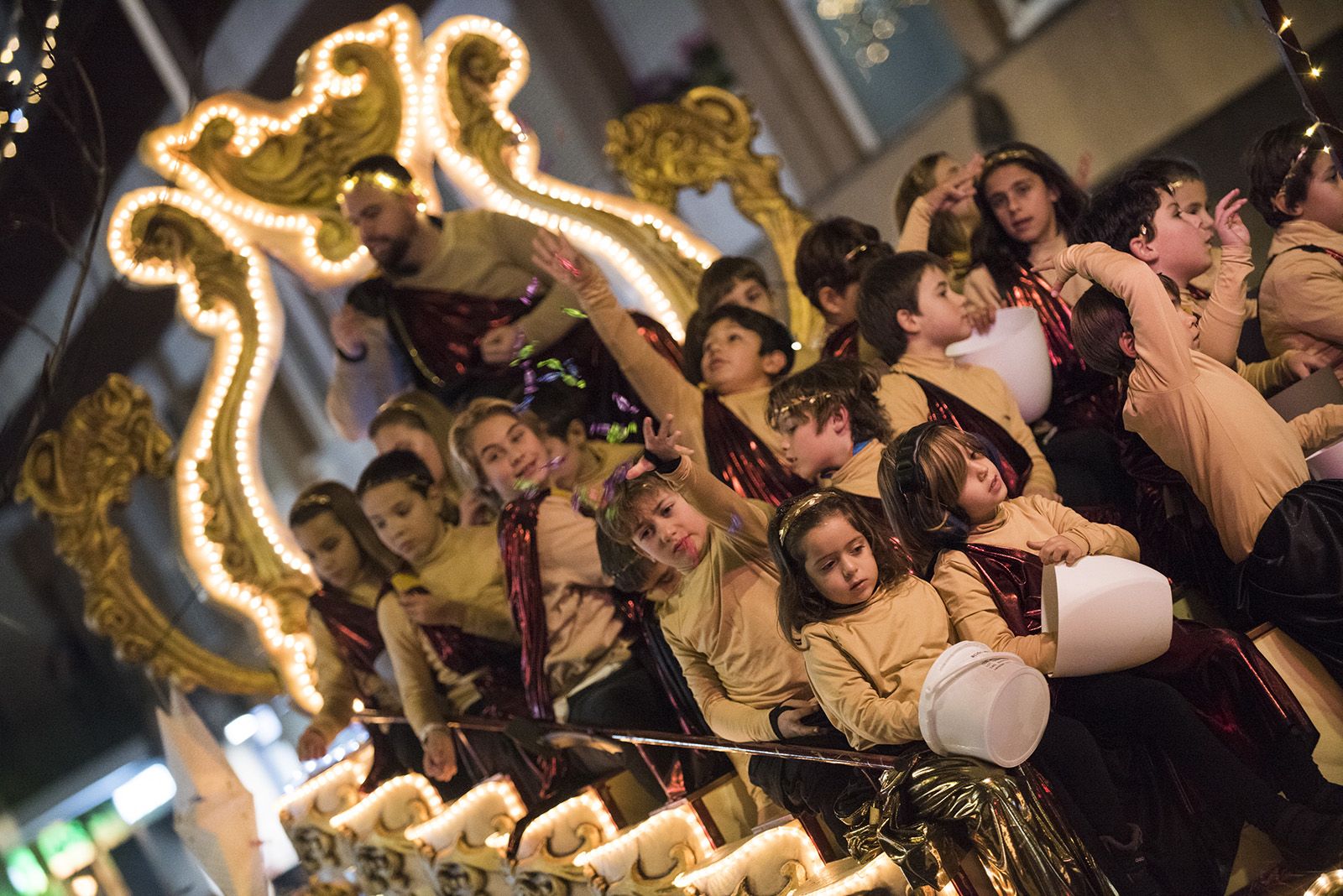 Cavalcada de Reis de Sant Cugat 2024. FOTO: Bernat Millet.