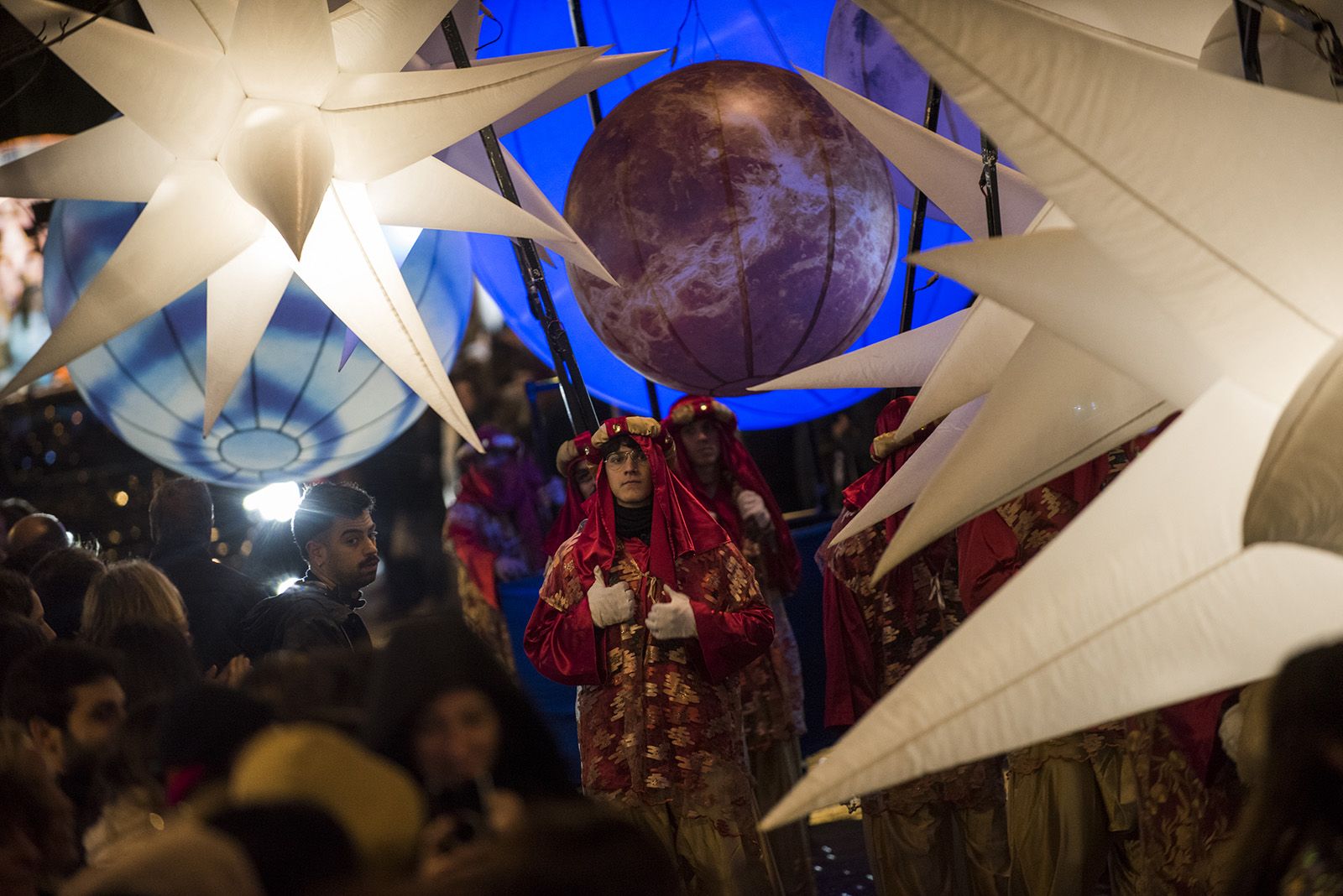 Cavalcada de Reis de Sant Cugat 2024. FOTO: Bernat Millet.