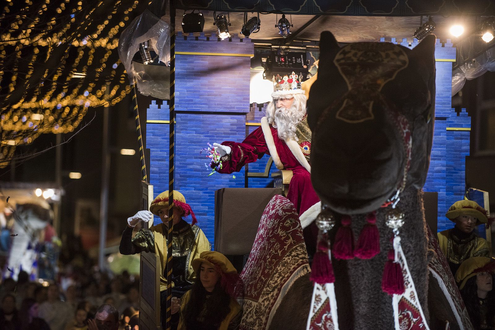 Cavalcada de Reis de Sant Cugat 2024. FOTO: Bernat Millet.