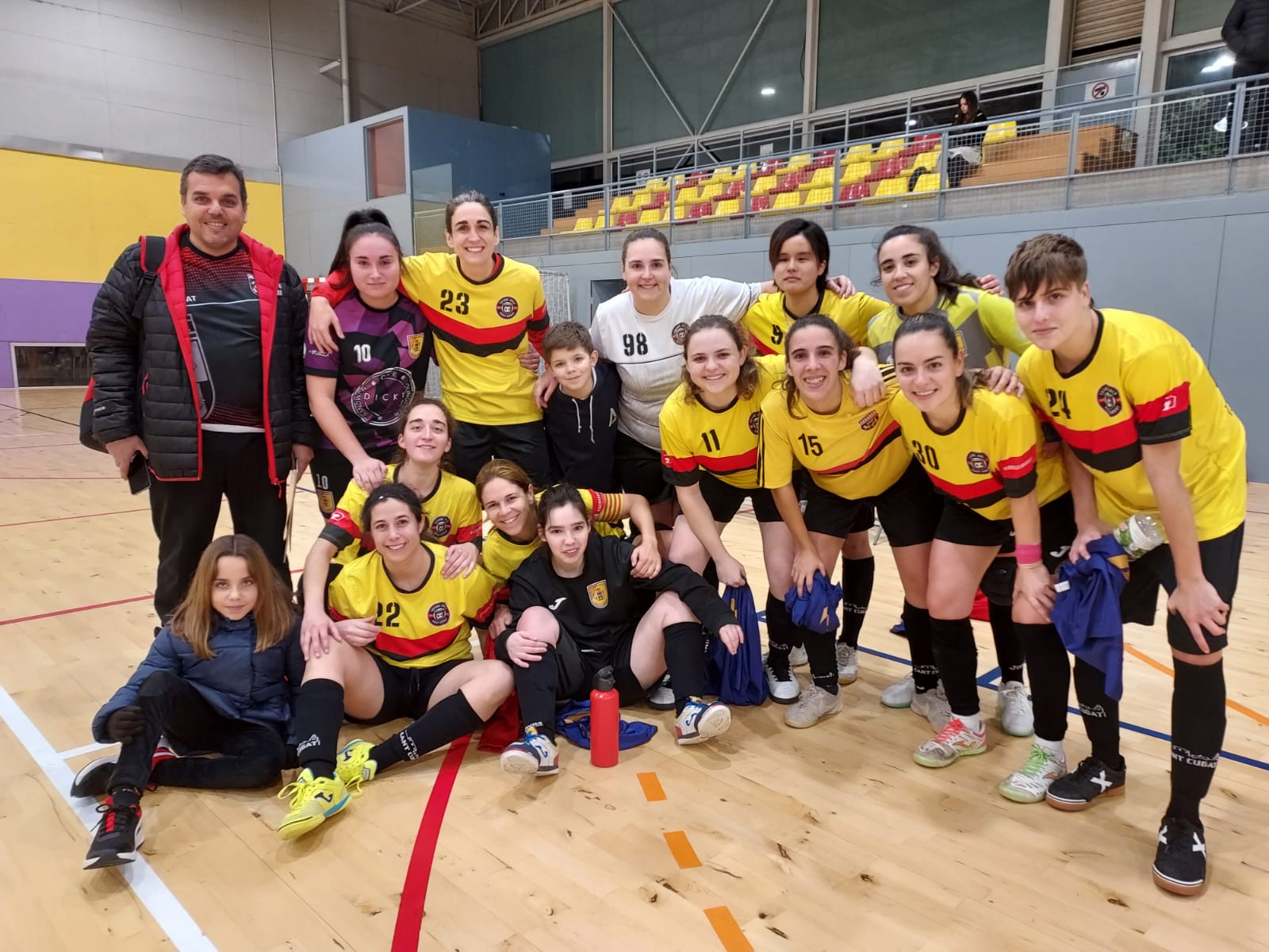 Victòria de l'FS Sant Cugat en el primer partit de la Copa Catalunya. FOTO: FS Sant Cugat