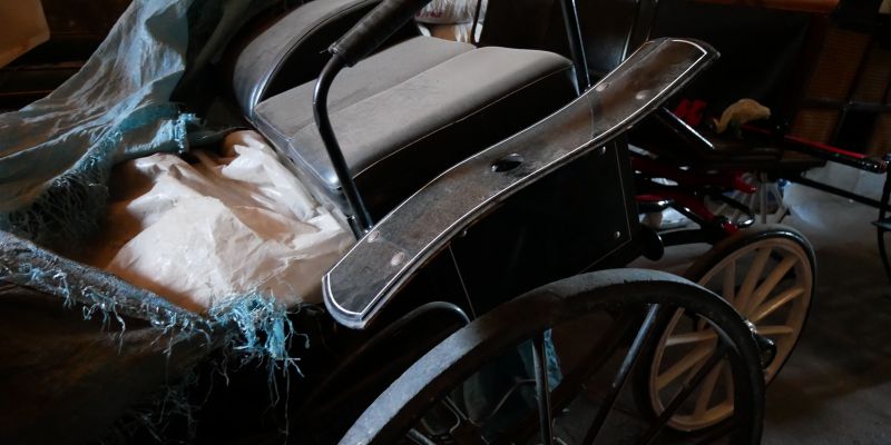 Carro cedit per família Xercavins. FOTO: TOT 