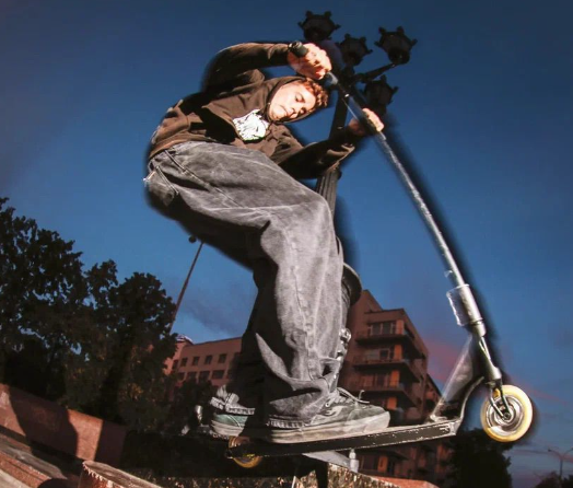 Pol Roman ha estat escollit millor scooter per votació popular. FOTO: Cedida