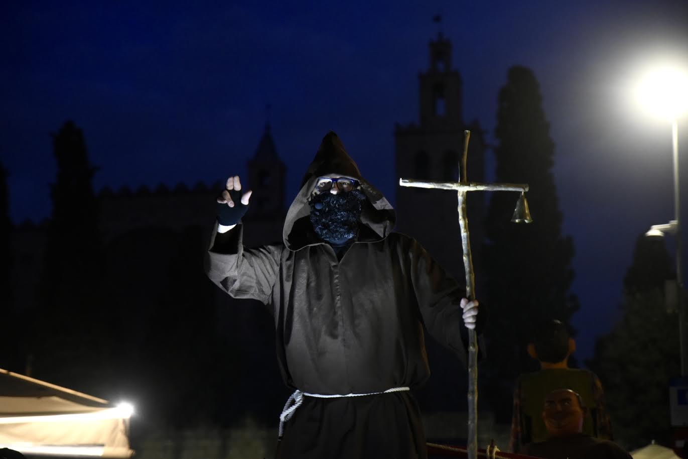 La Festa dels Foguerons durant Sant Antoni Abat. FOTO: Bernat Millet
